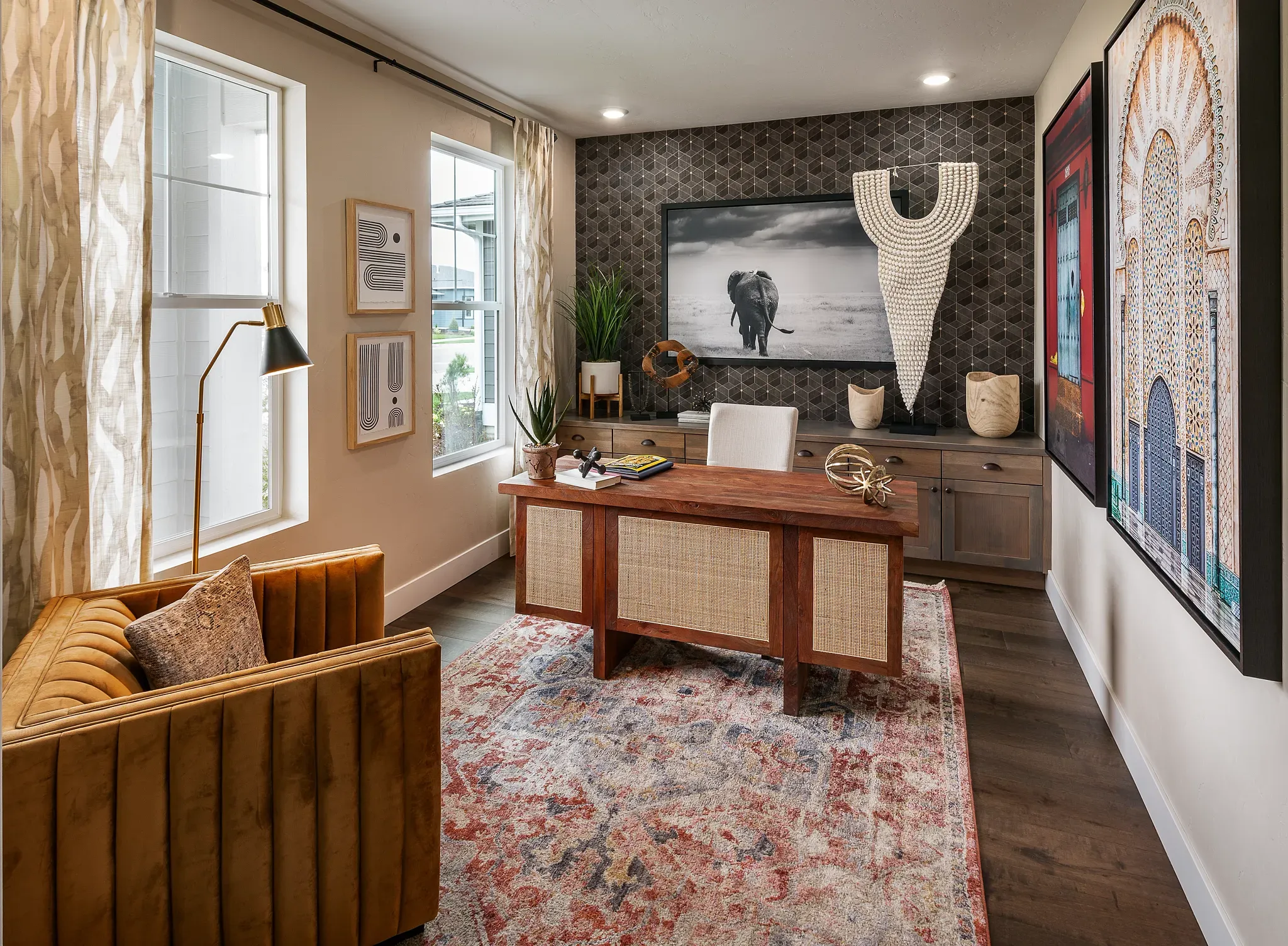 Model Home Den
