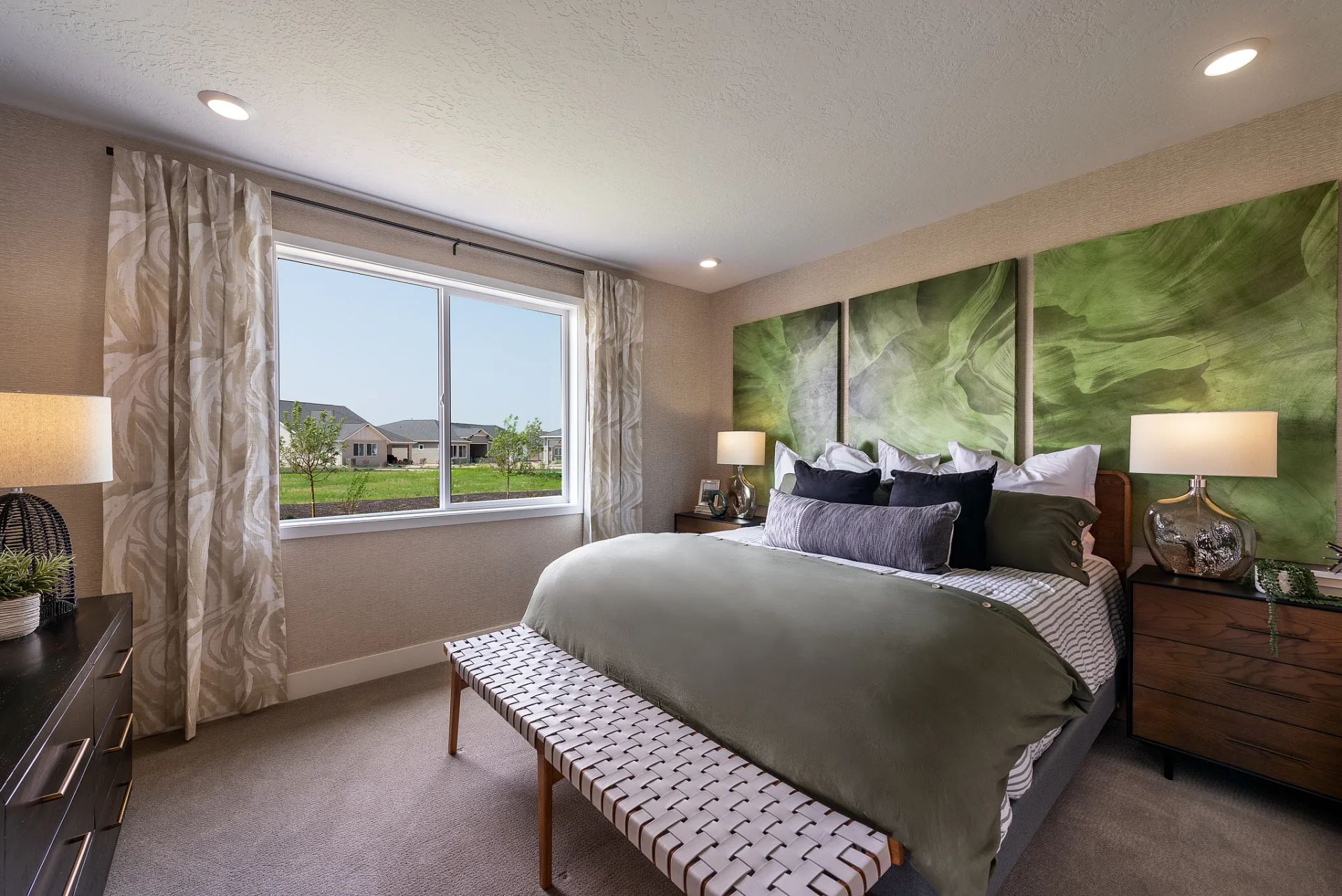 Model Home Primary Bed