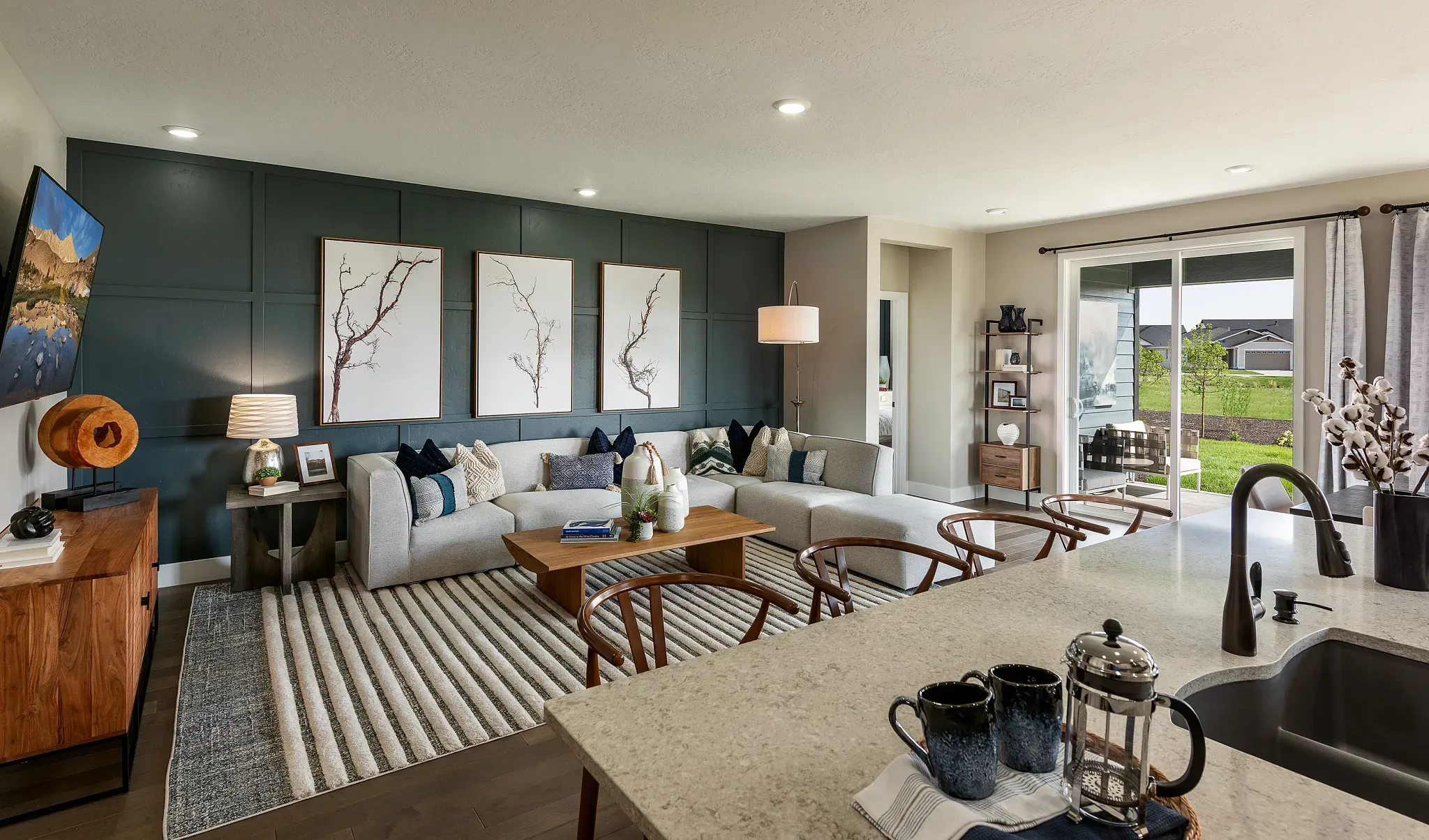Model Home Great Room