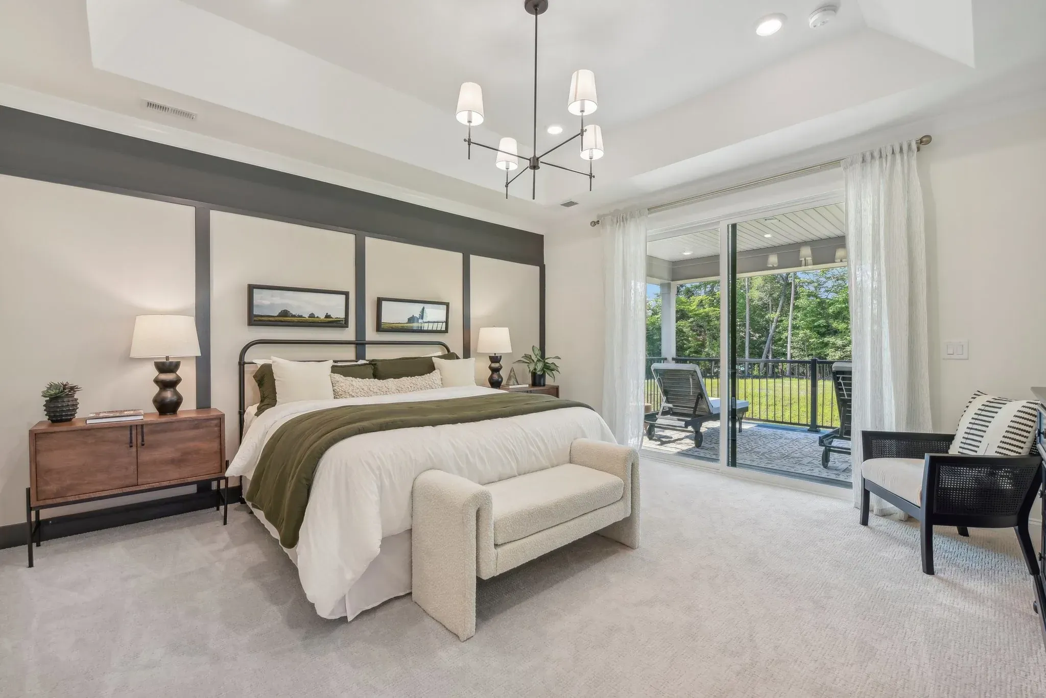 Logan Model Primary Bed, Windell Woods