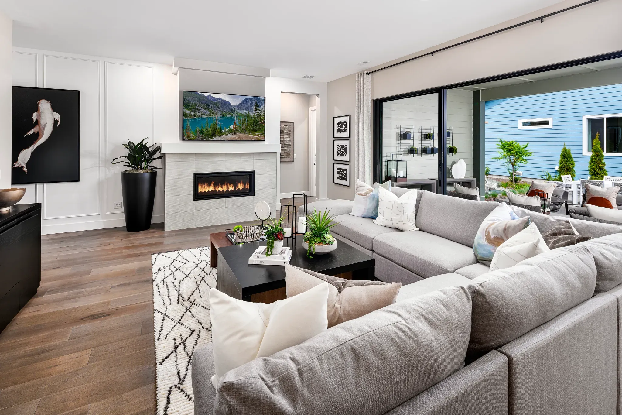 Great Room of Proclaim Model at Verterra
