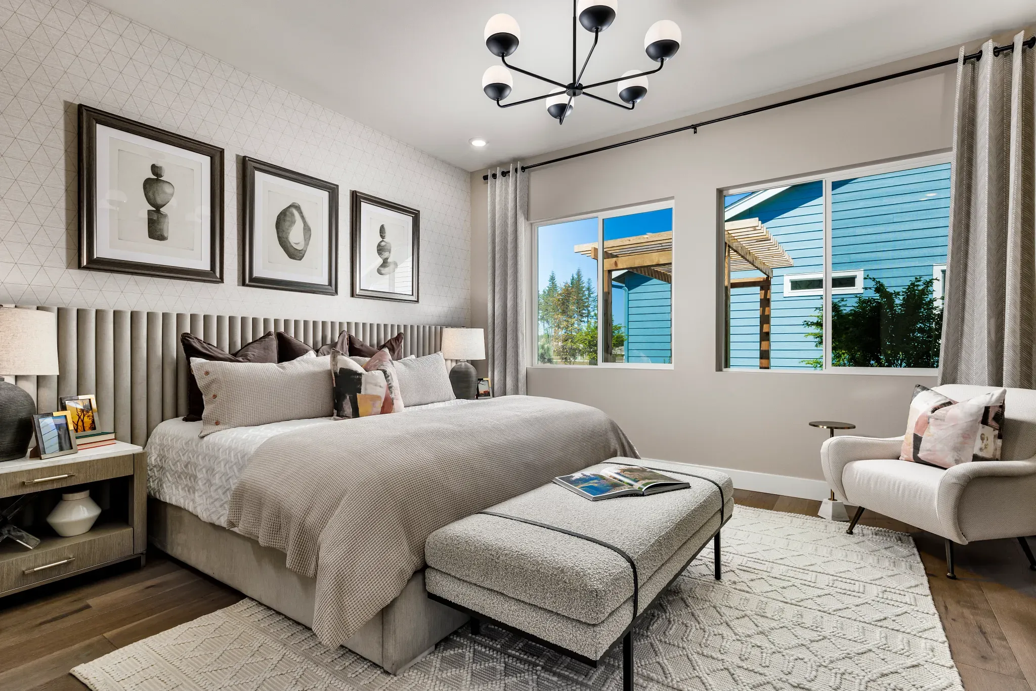 Primary Bedroom of Proclaim Model at Verterra