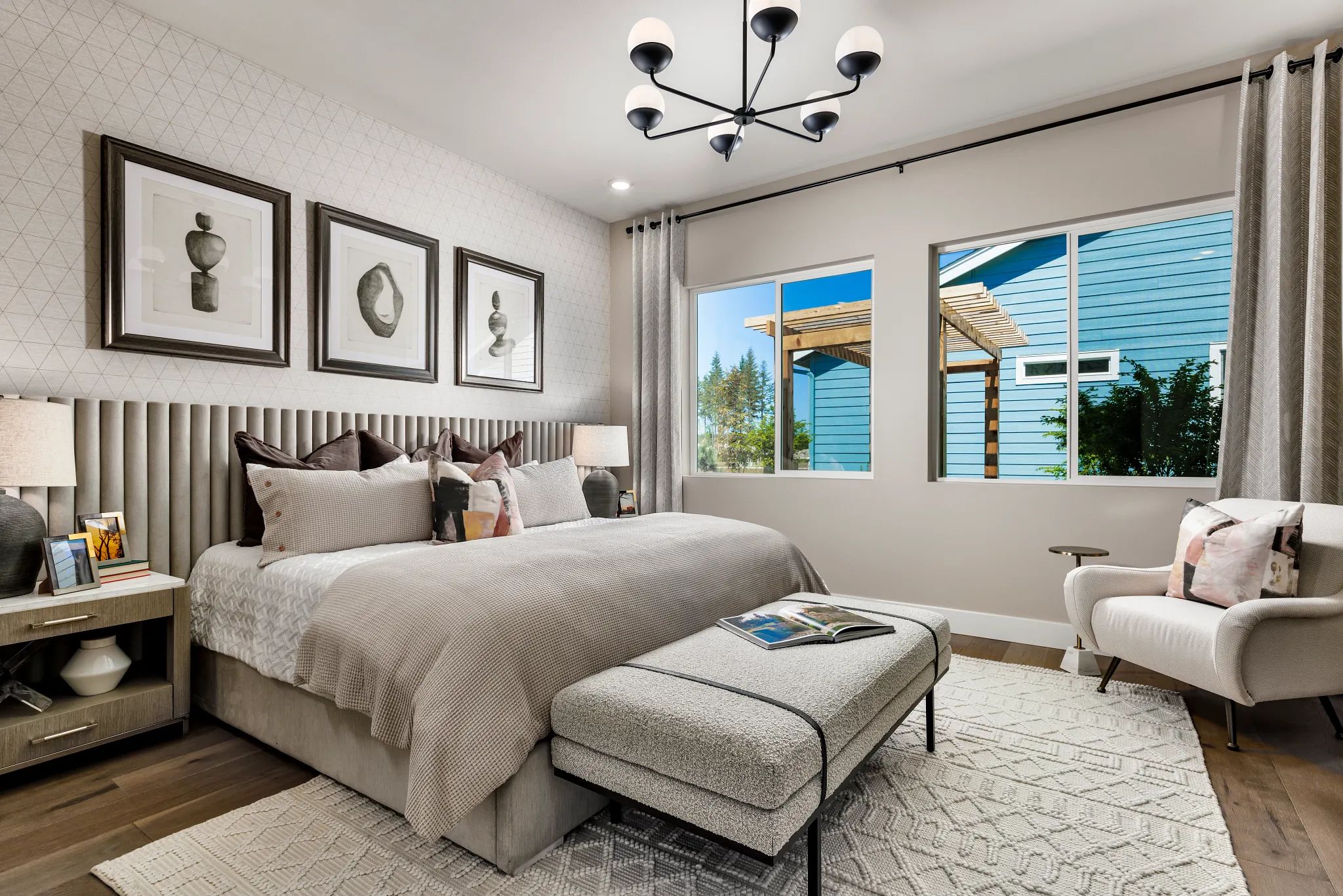 Primary Bedroom of Proclaim Model at Verterra