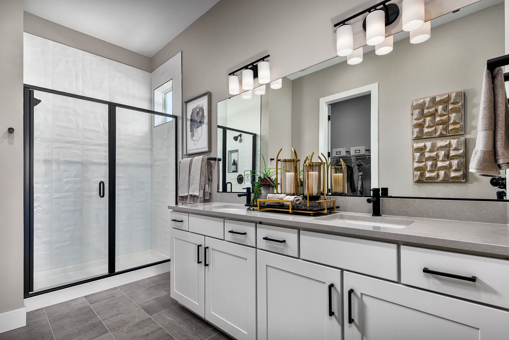 Primary Bathroom of Proclaim Model at Verterra