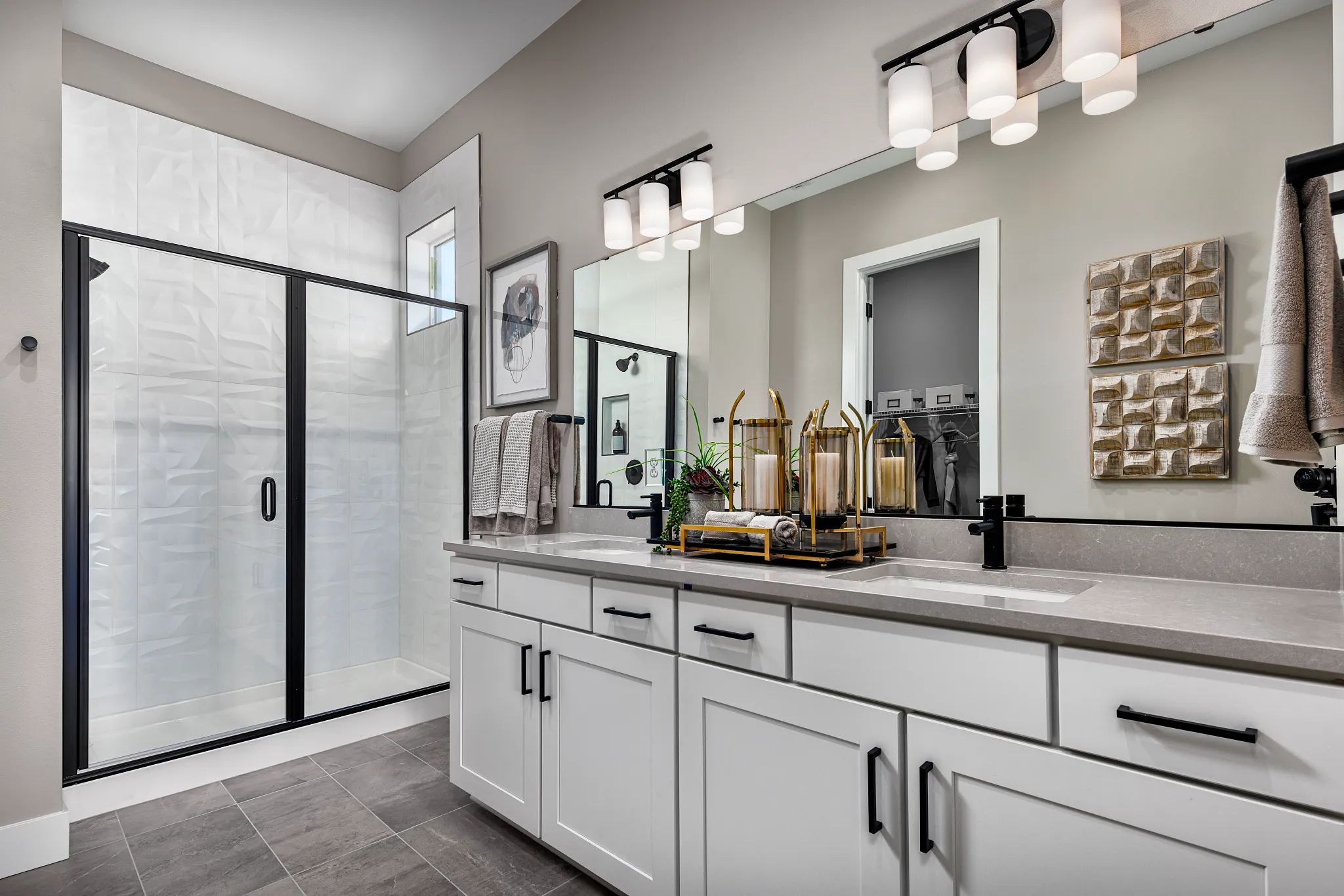 Primary Bathroom of Proclaim Model at Verterra