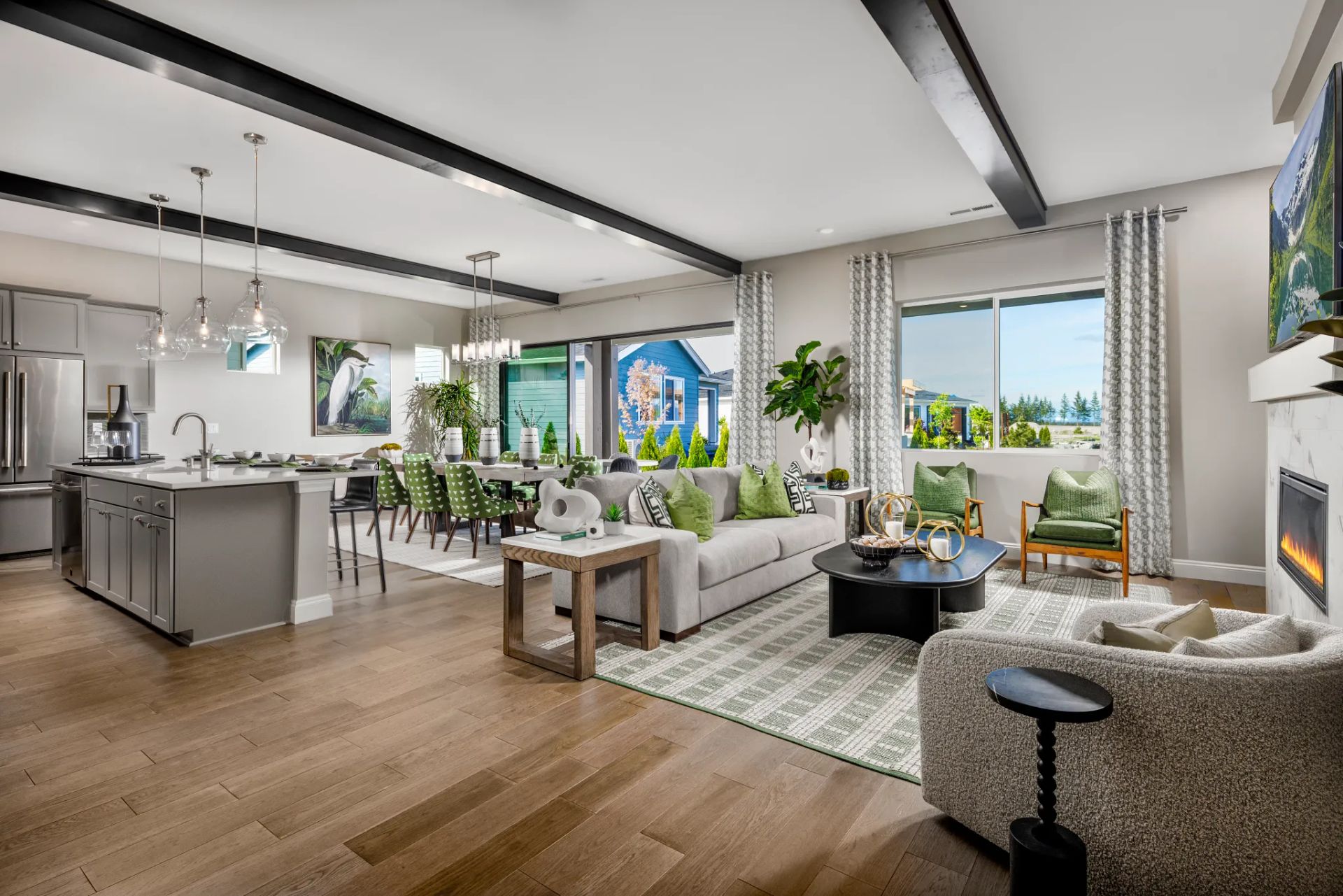 Great & Dining Room in Liberty Model