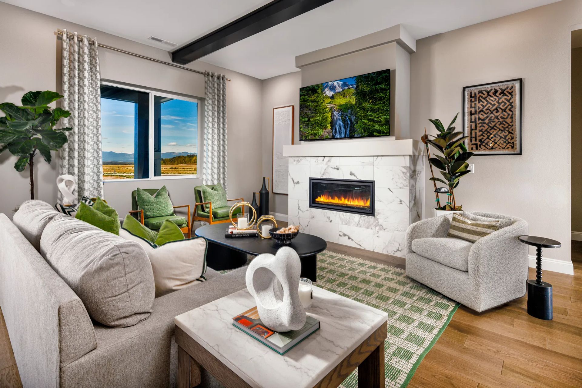 Great Room in Liberty Model