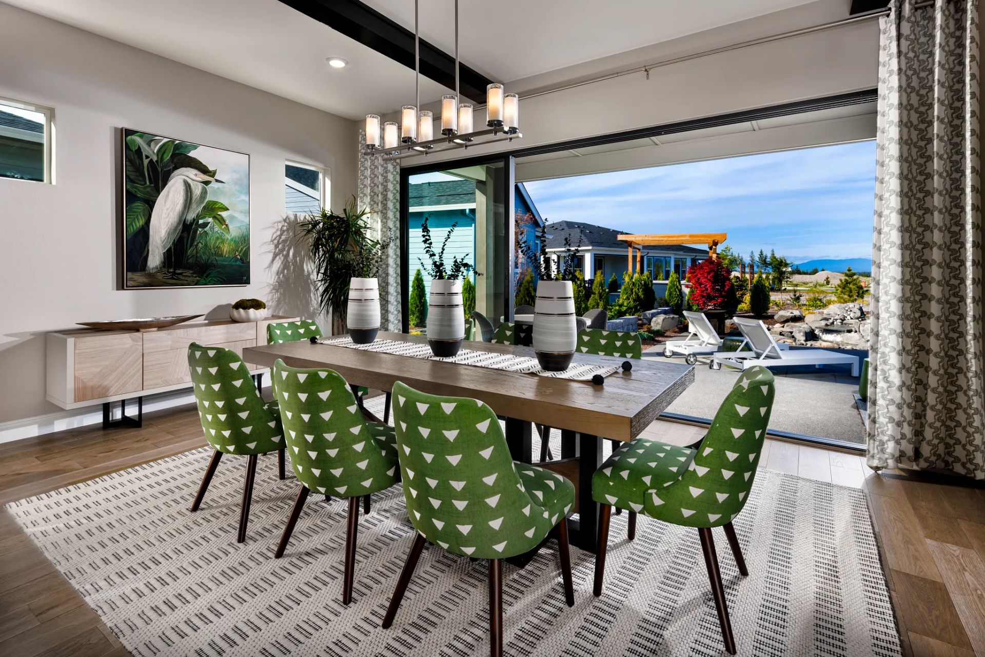 Dining Room in Liberty Model