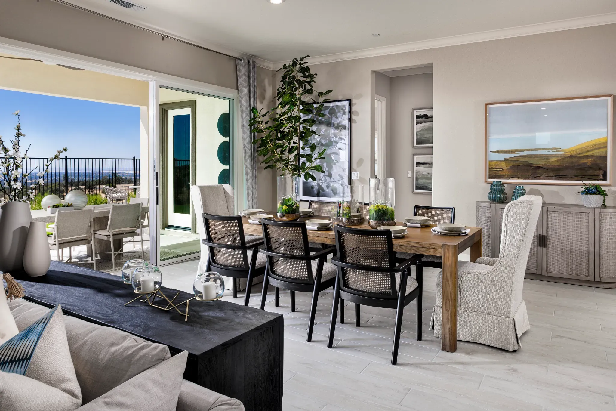 Dining Room of Perspective Model Home