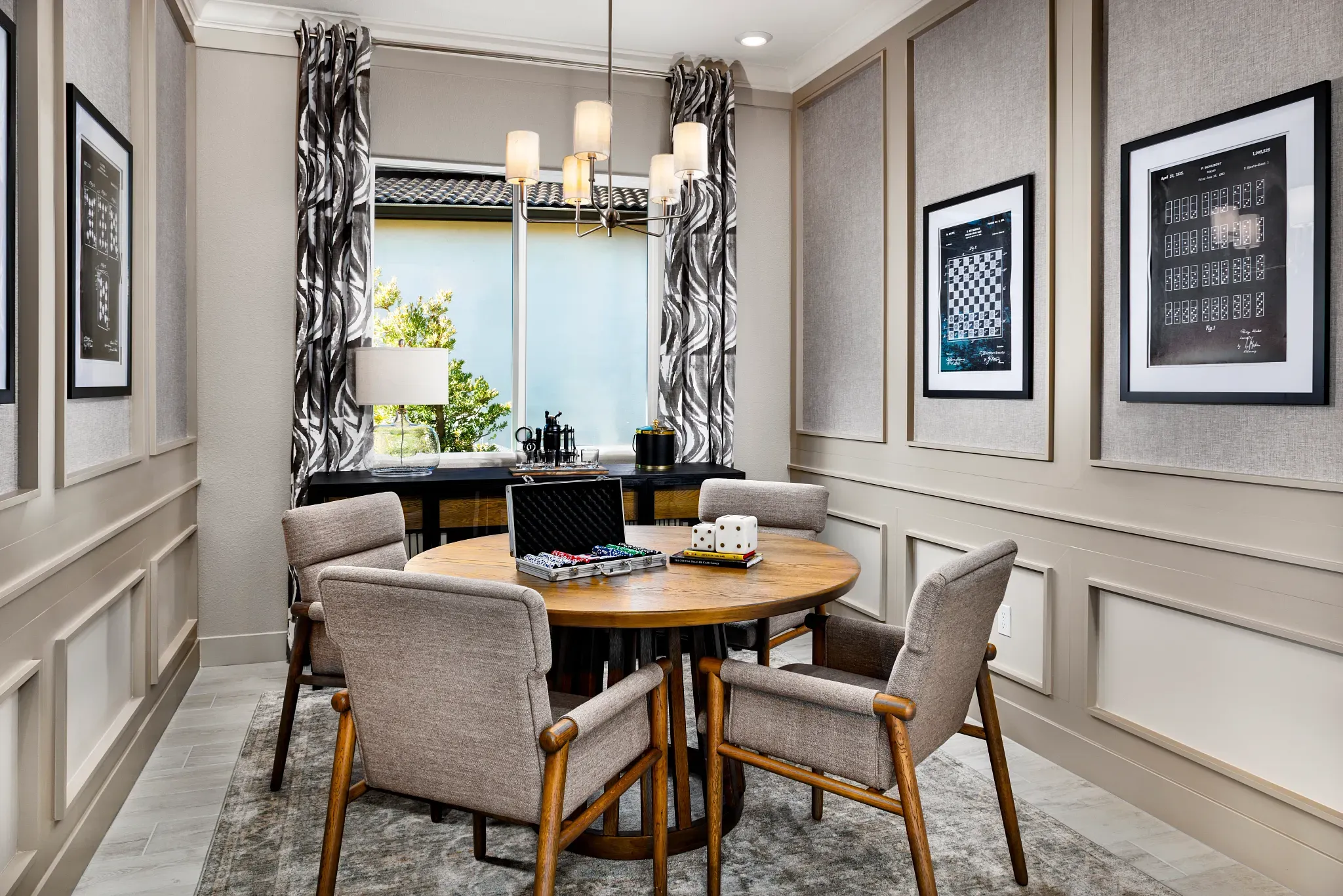 Den of Perspective Model Home