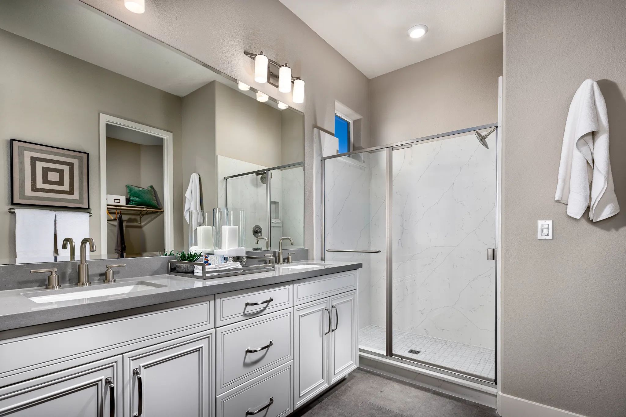 Primary Bath of Perspective Model Home