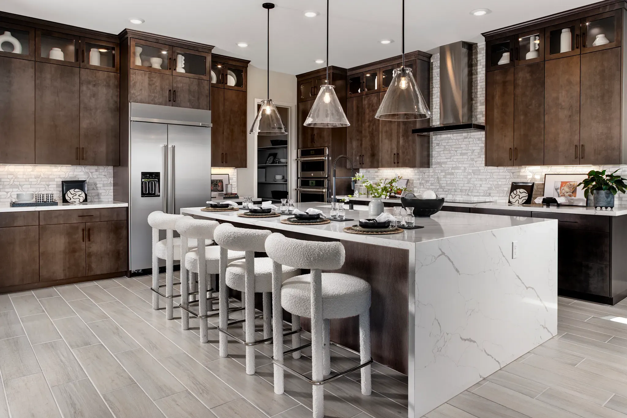 Kitchen of Pinnacle Model Home