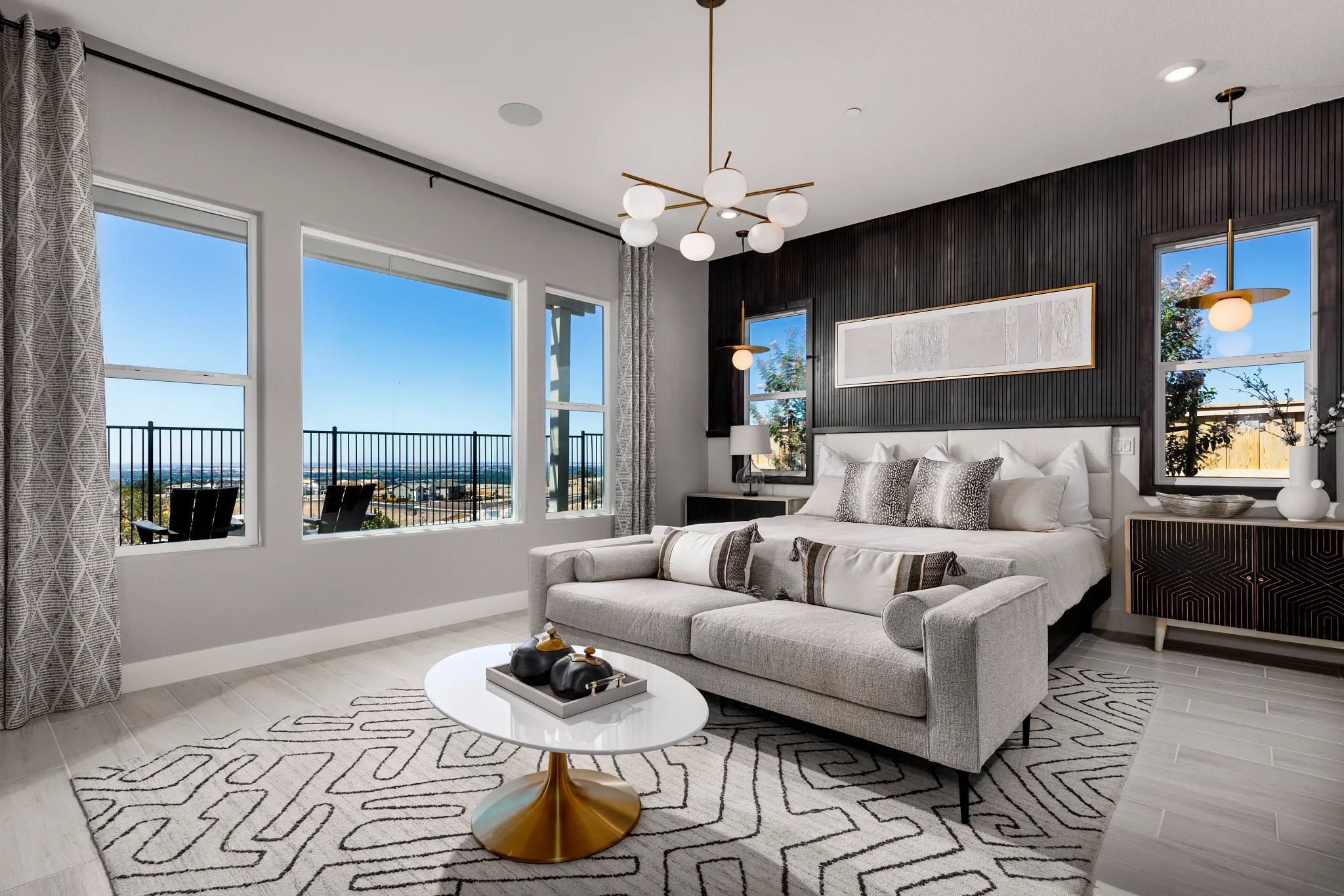Primary Bed of of Pinnacle Model Home