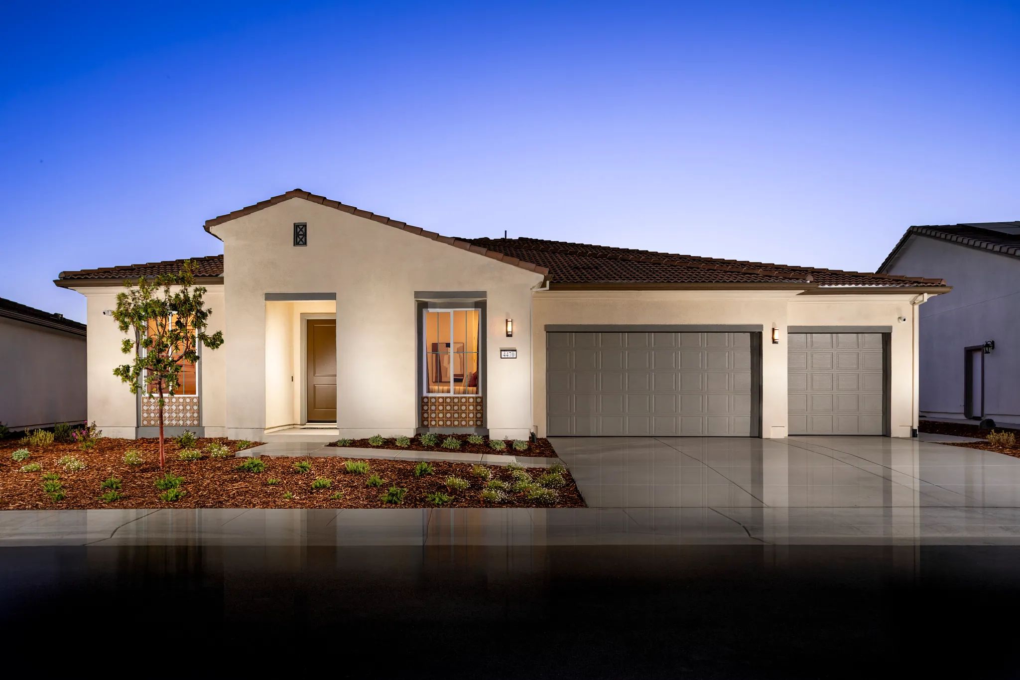 Exterior of Vertex Model Home