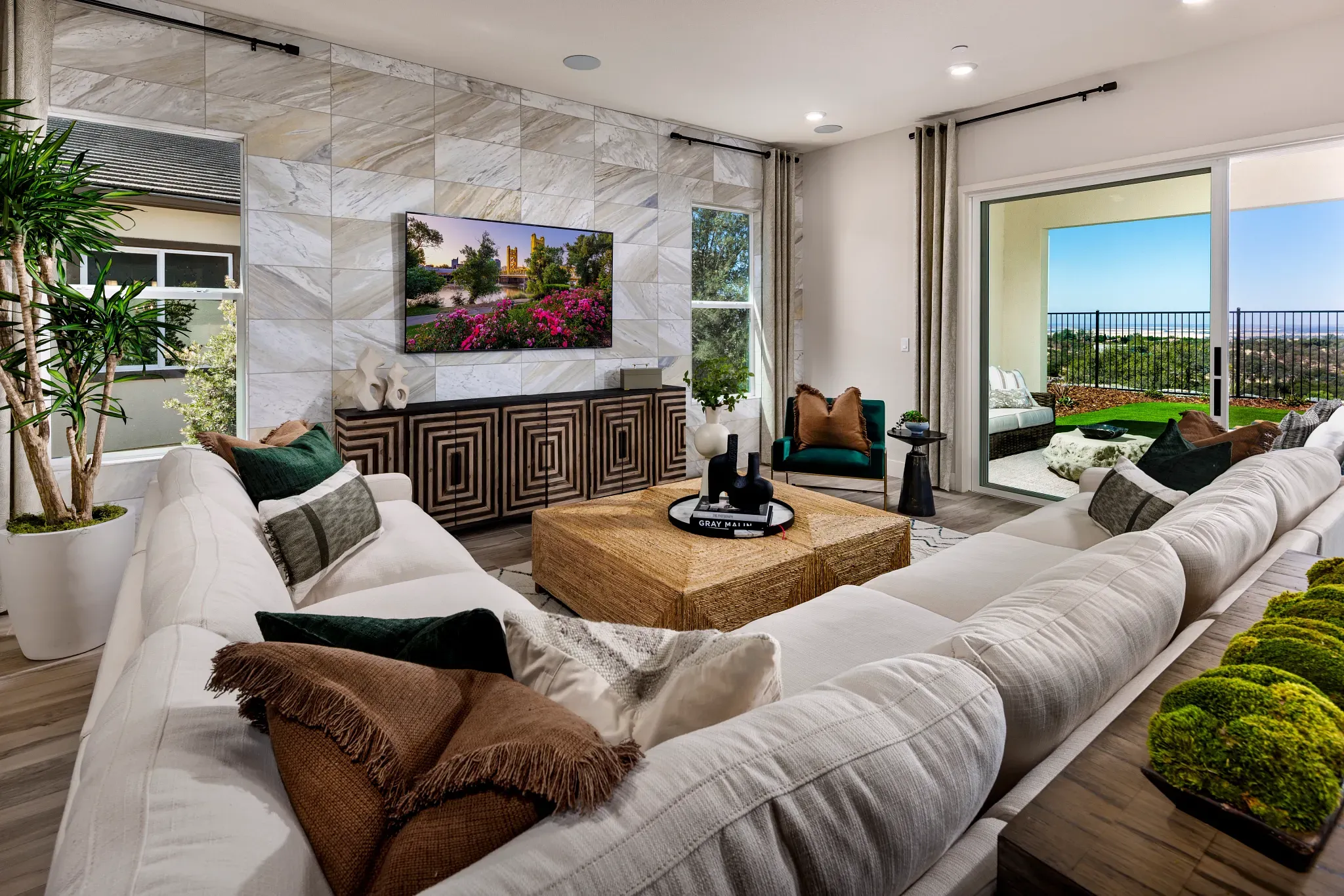 Great Room of Vertex Model Home