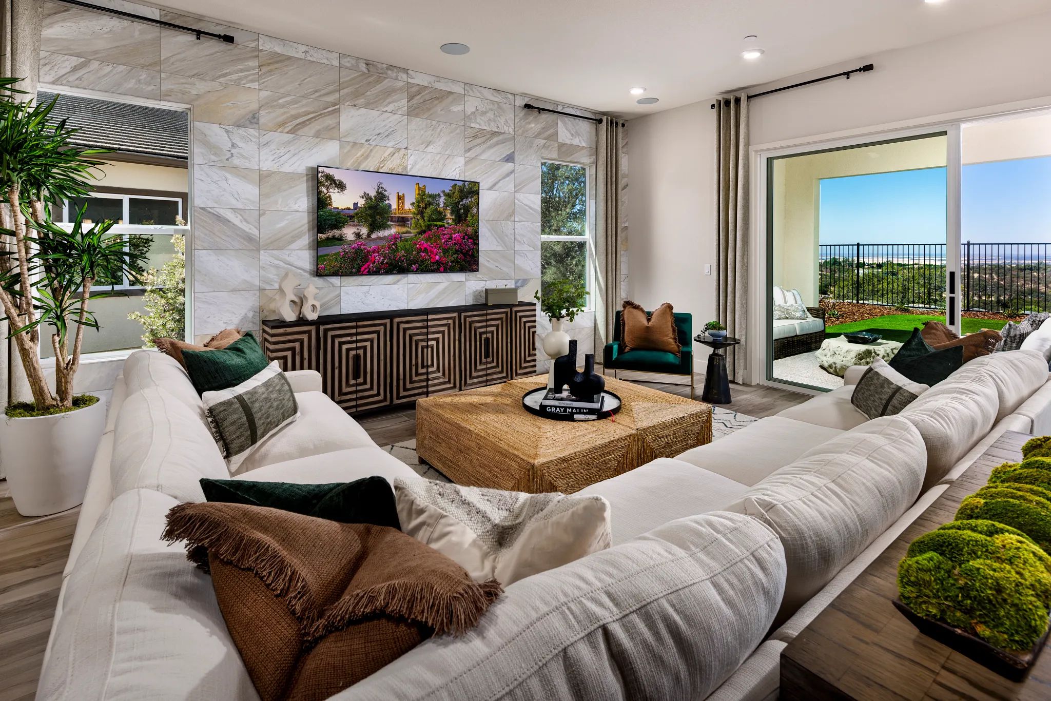 Great Room of Vertex Model Home