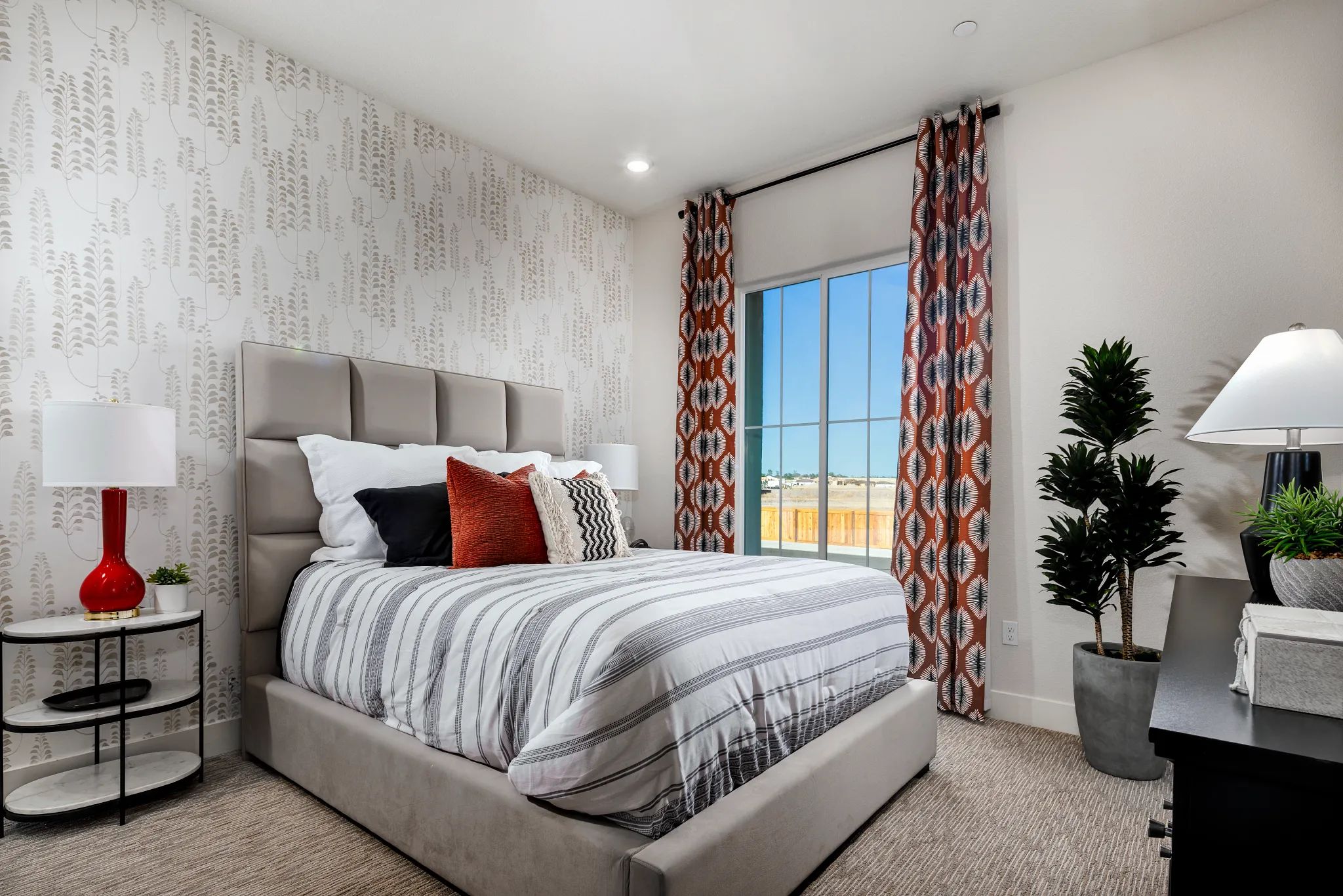 Guest Bedroom of Vertex Model Home