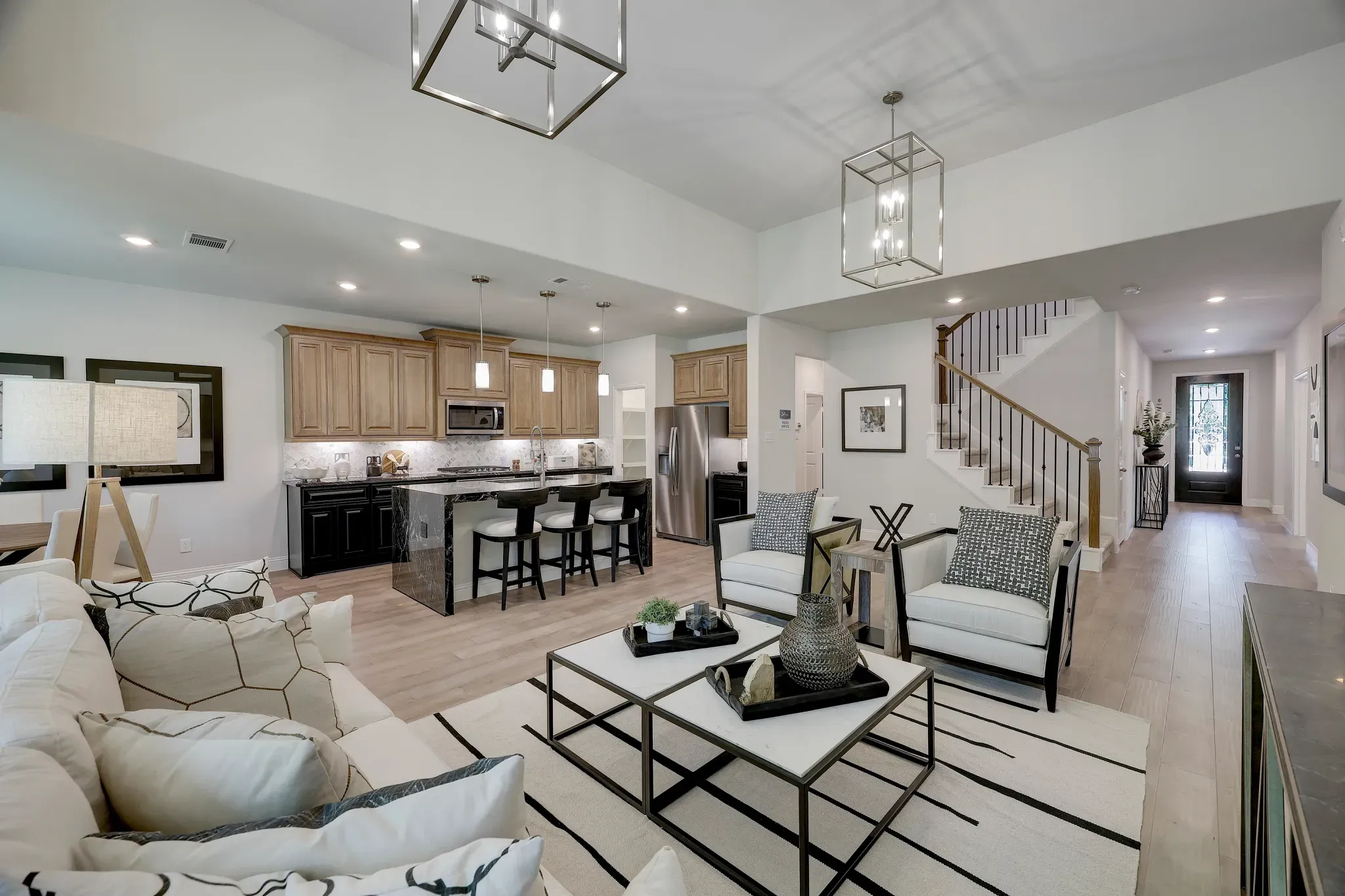 Homesite 0108 Great Room - Staged