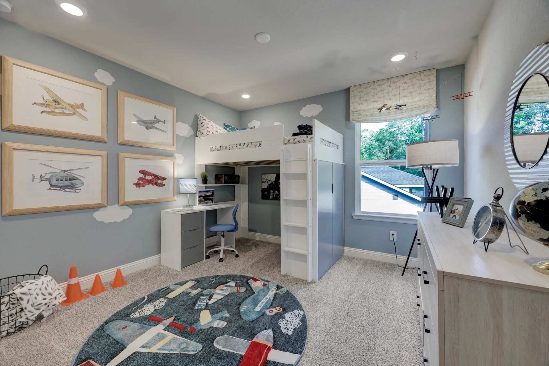 Plan 3079 bed 2 - staged