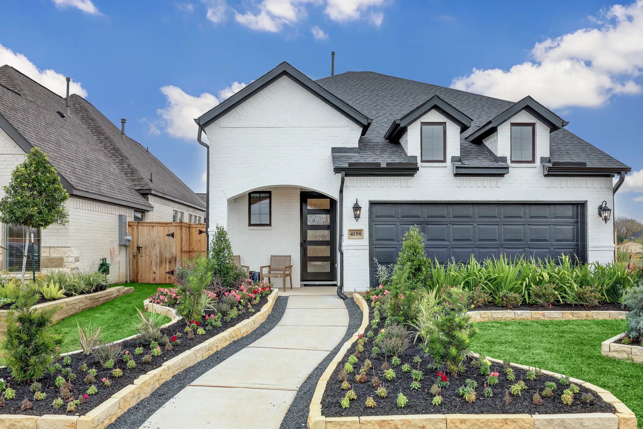 Plan 3059 elevation B model exterior