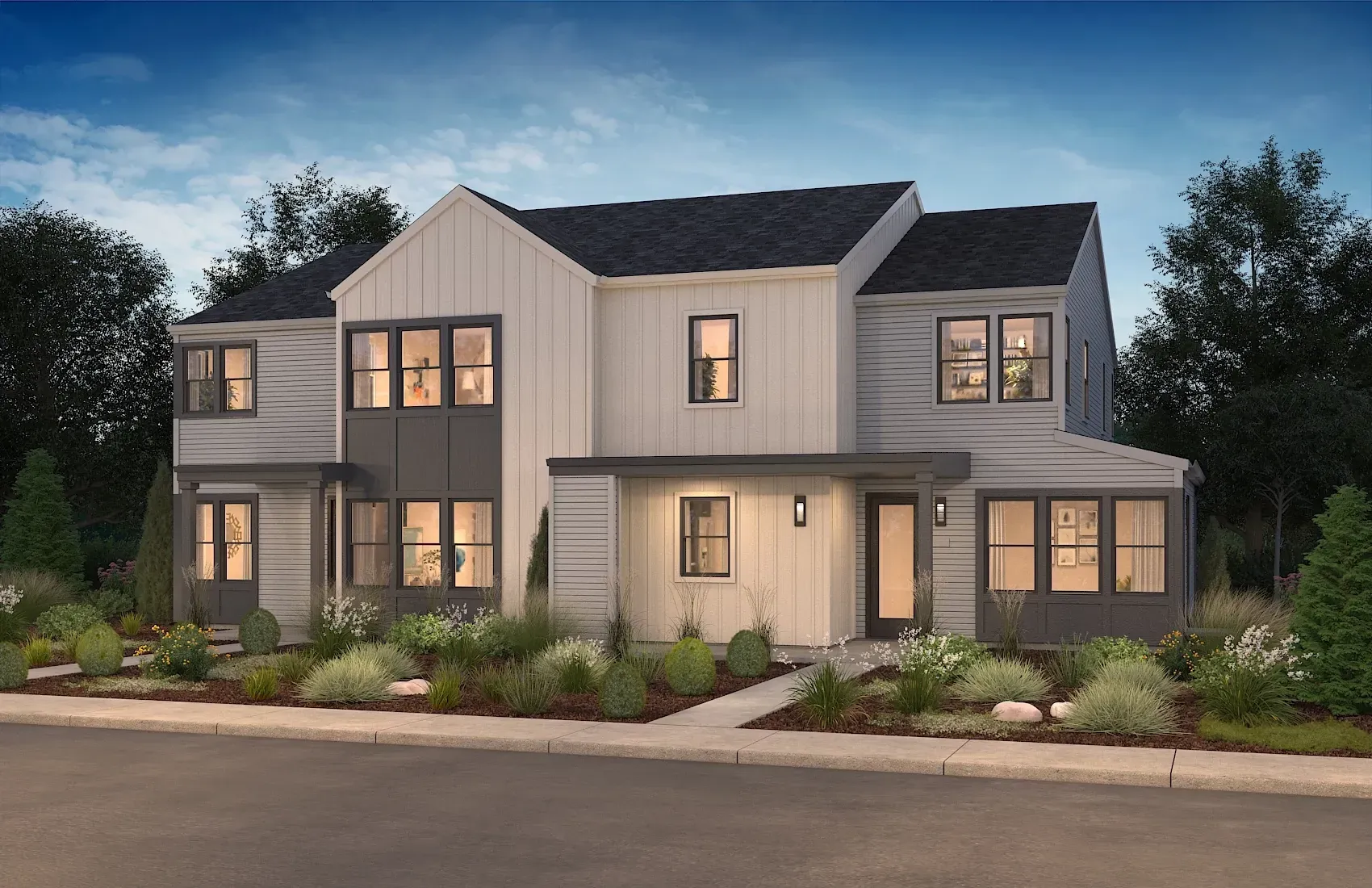 Bay House Plan 3C & 1C