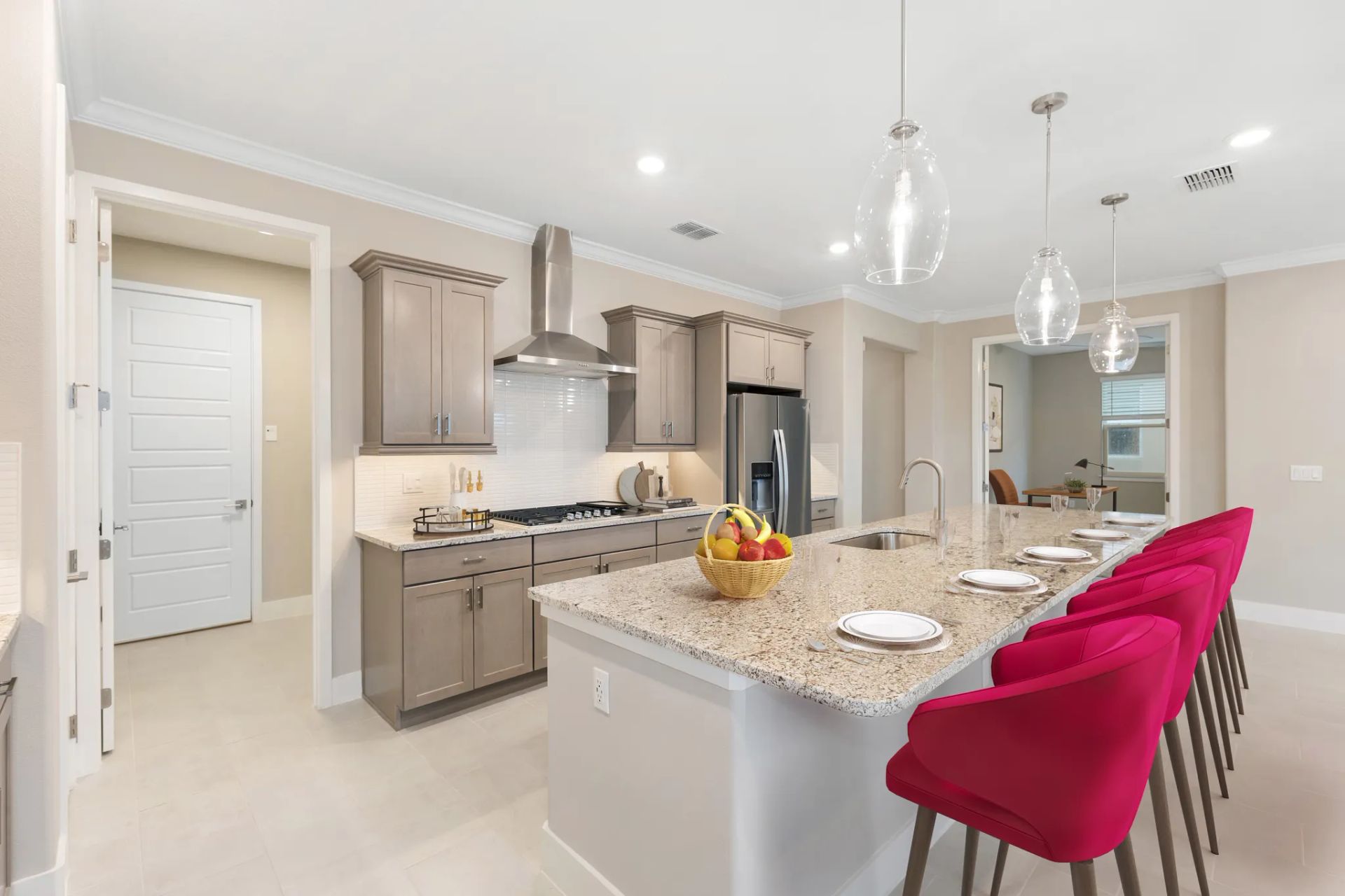 Virtually Staged Kitchen