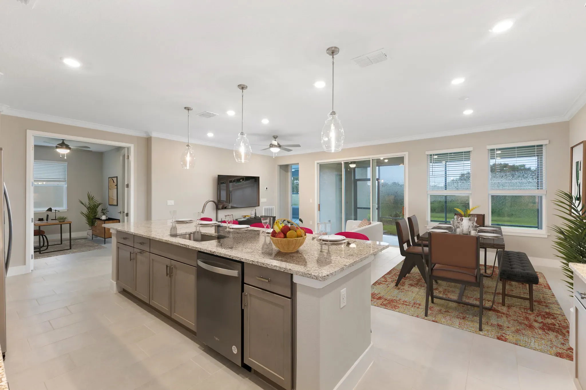 Virtually Staged Kitchen