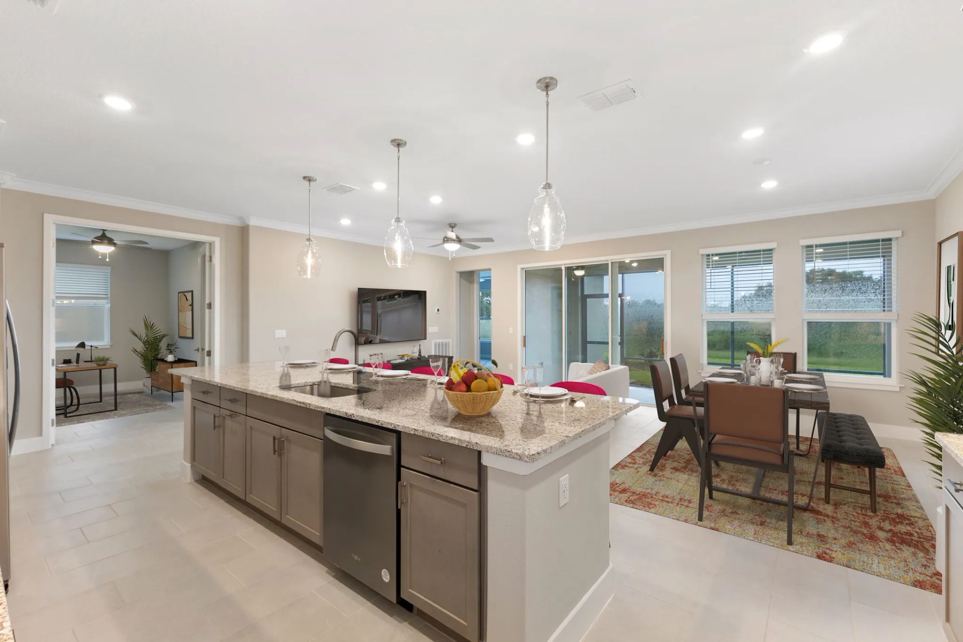 Virtually Staged Kitchen