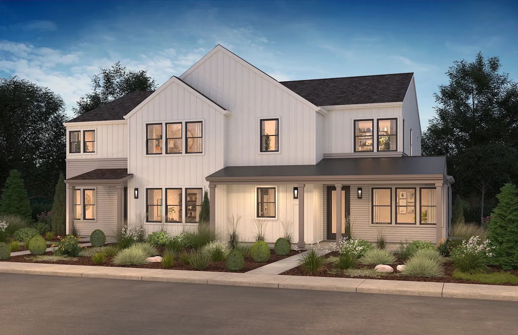 Bay House Plan 3A & 1A