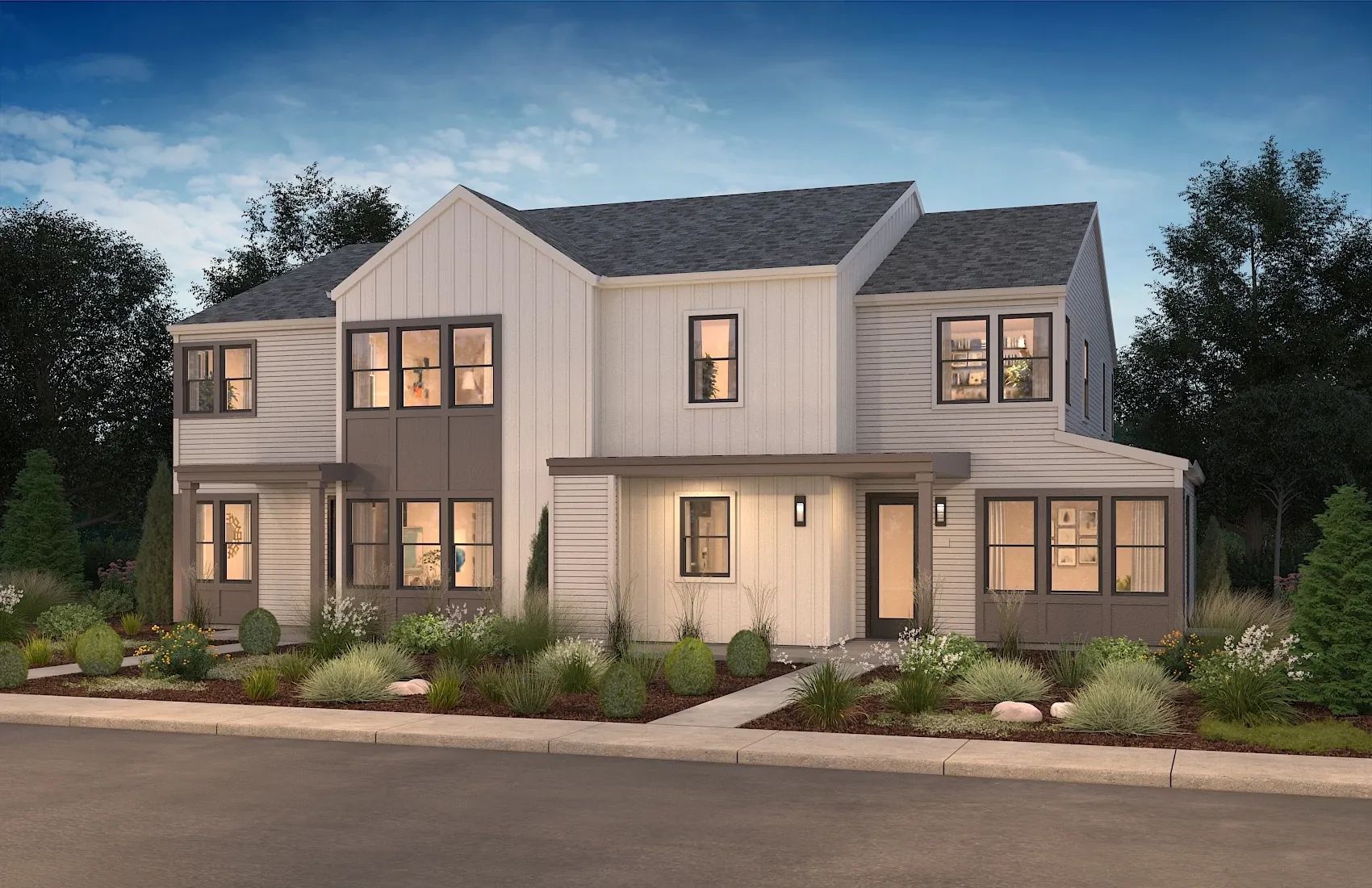 Bay House Plan 3C & 1C