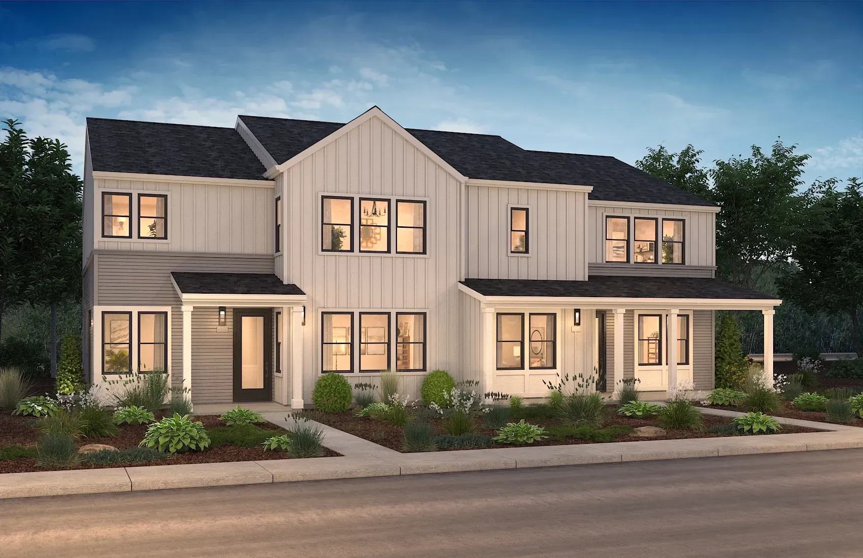 Bay House Plan 3A & 4A