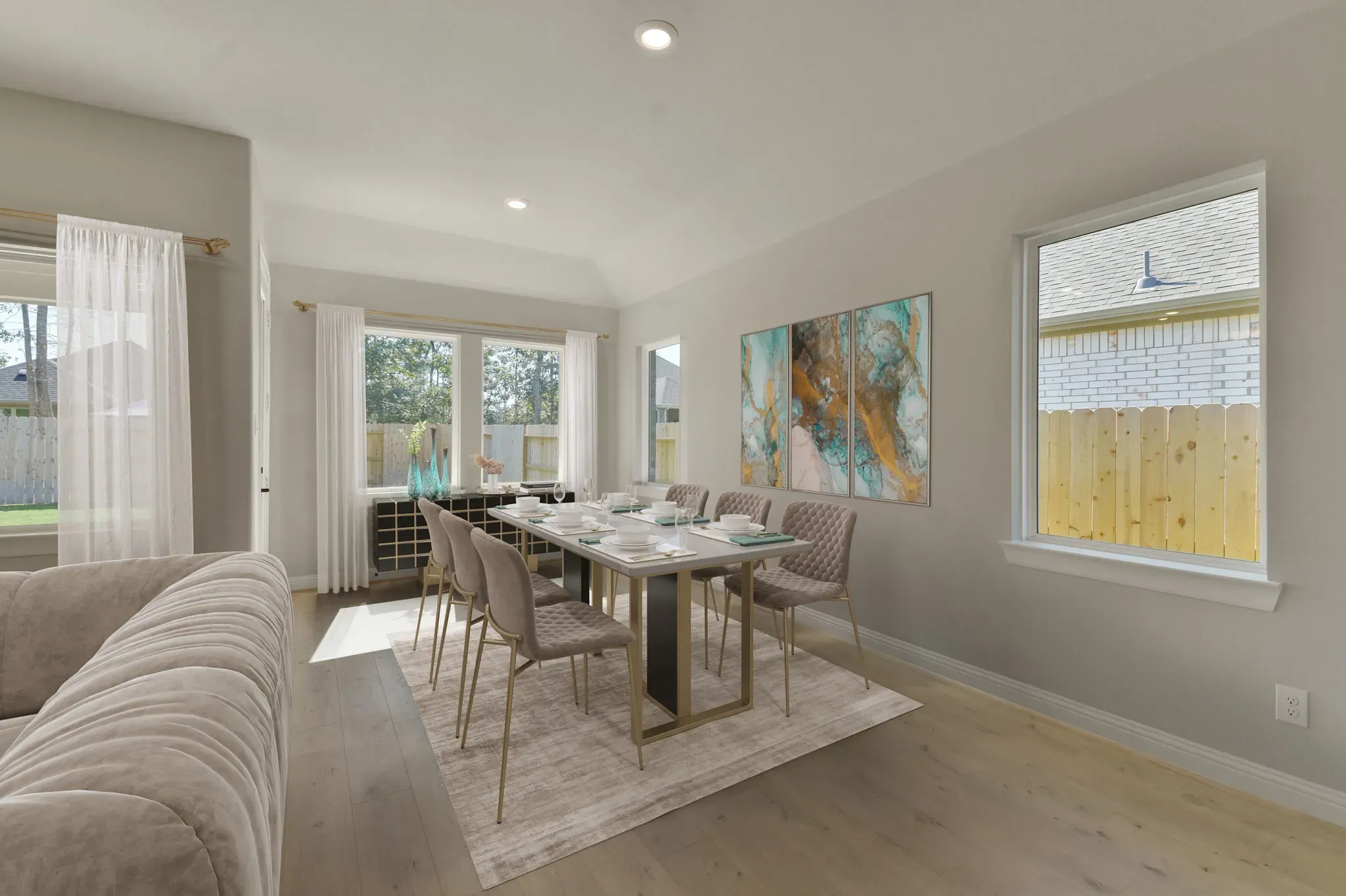 Plan 4046 dining