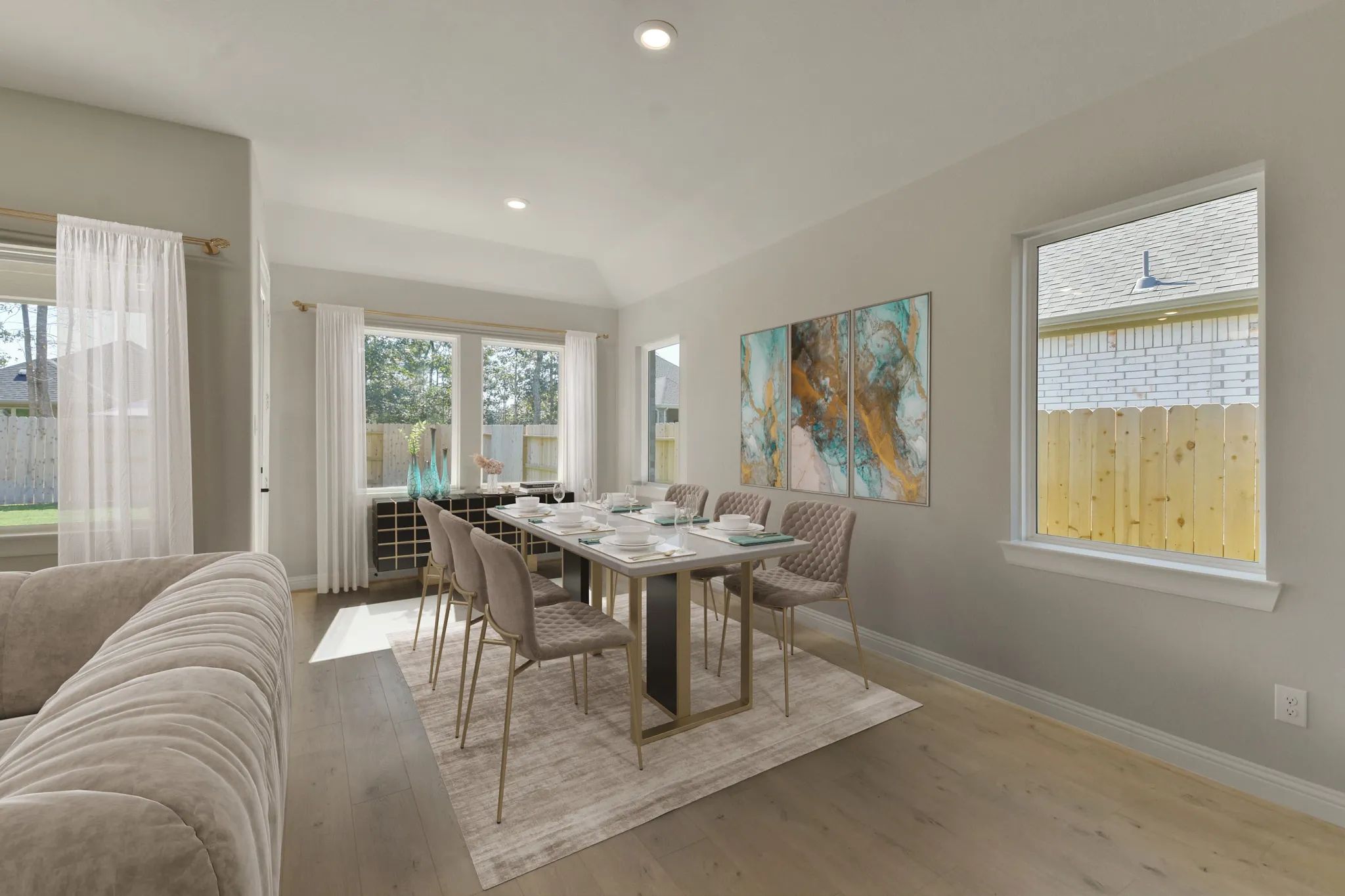 Plan 4046 dining