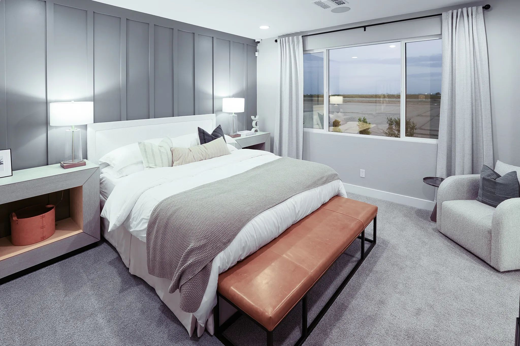 3001 Model Primary Bedroom