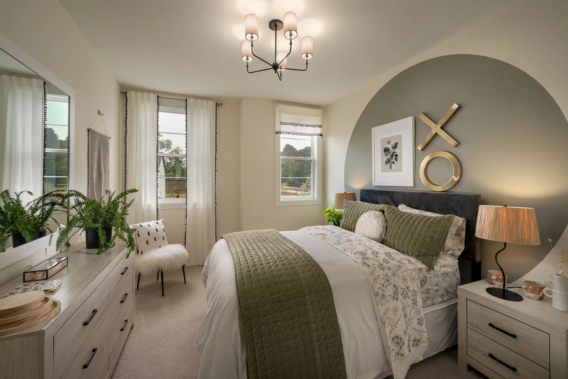 Logan Model Guest Bedroom