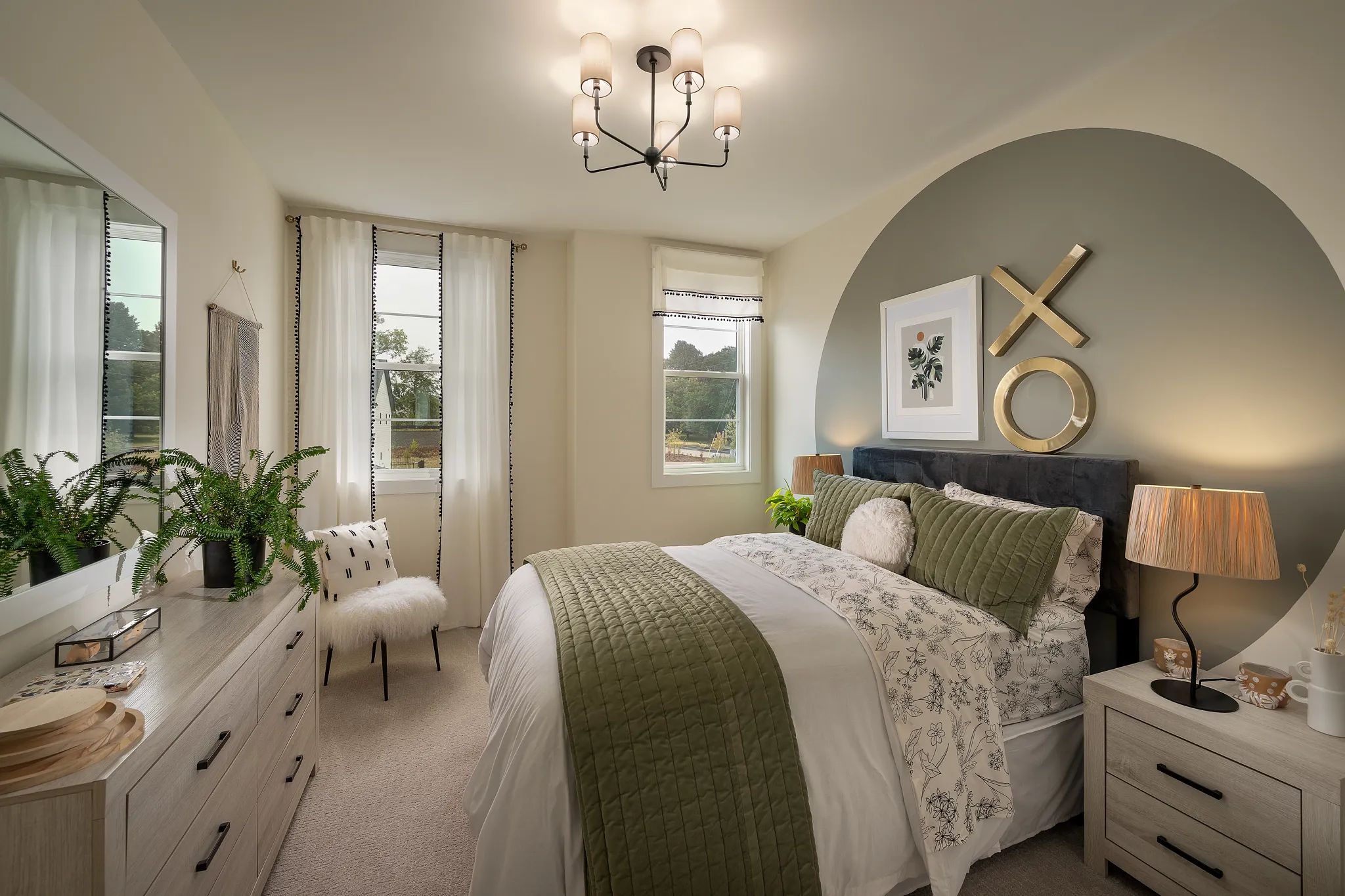Logan Model Guest Bedroom