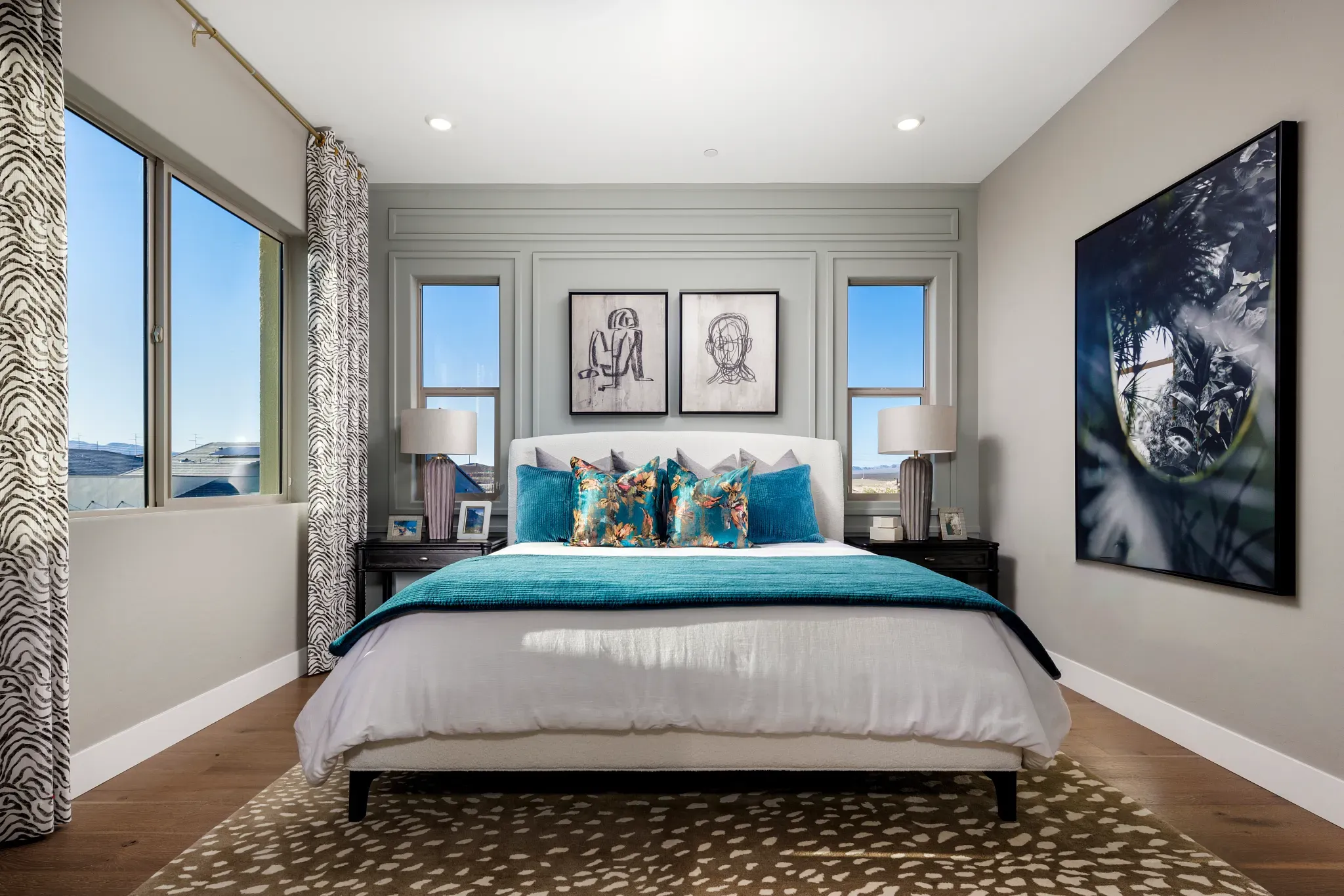 Model Home Primary Bed