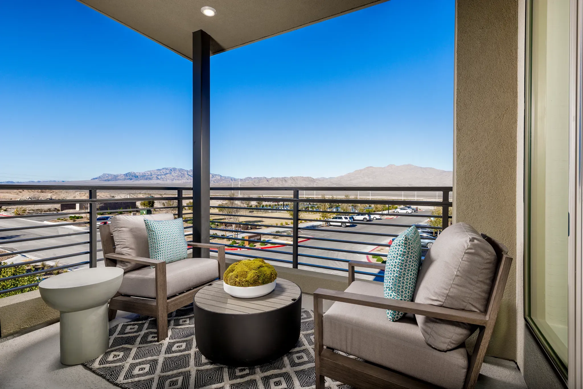 Model Home Balcony