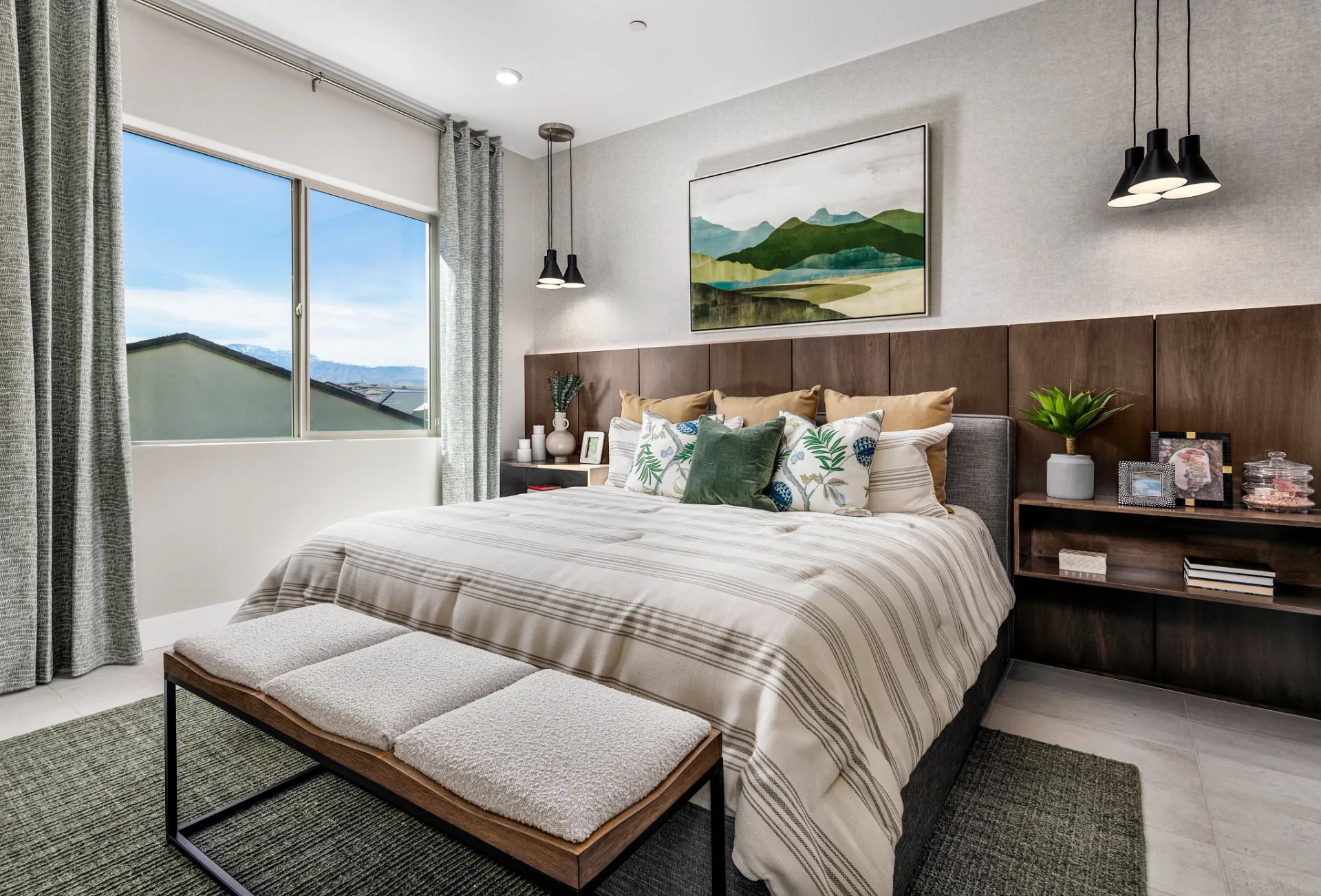 Model Home Primary Bed