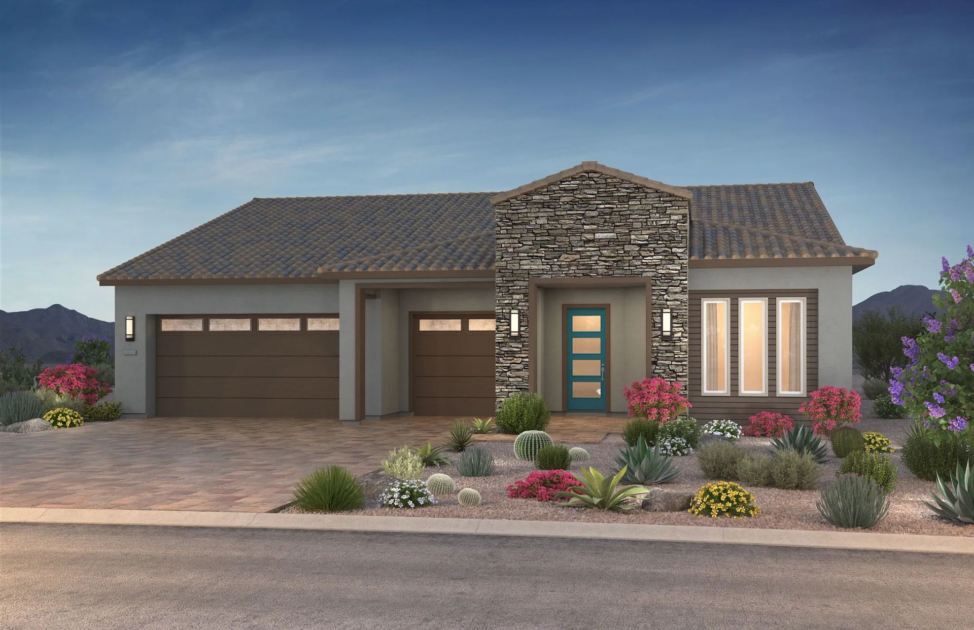 Exterior D; Color Scheme 13