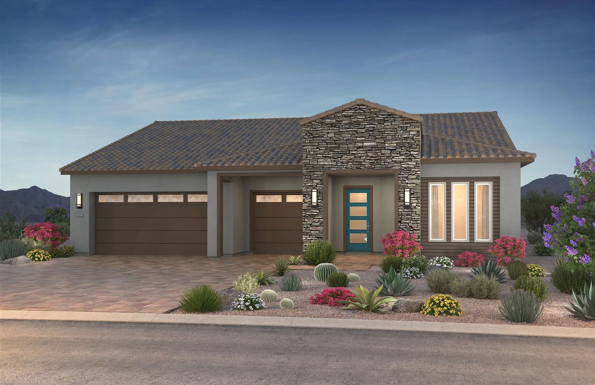Exterior D; Color Scheme 13