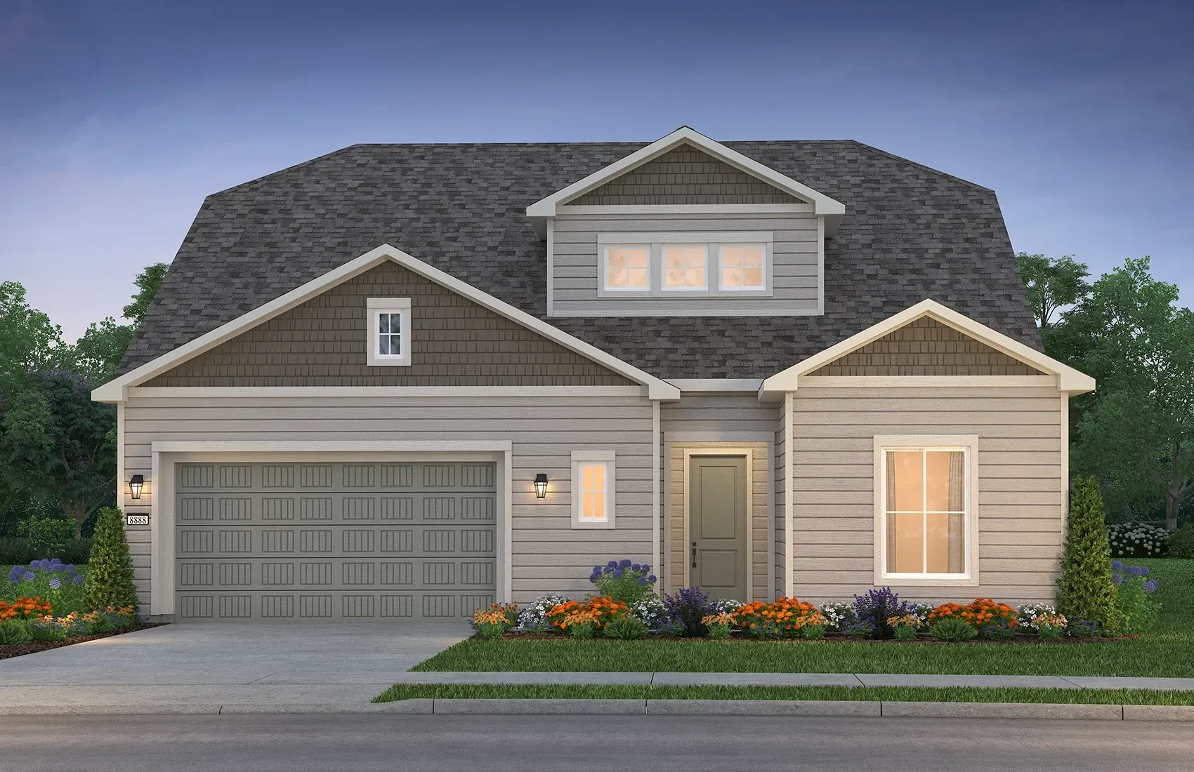 Vantage with Loft floor plan