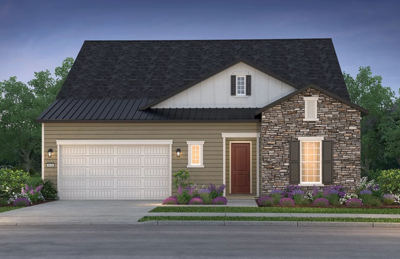 Exterior B: Color Scheme 8