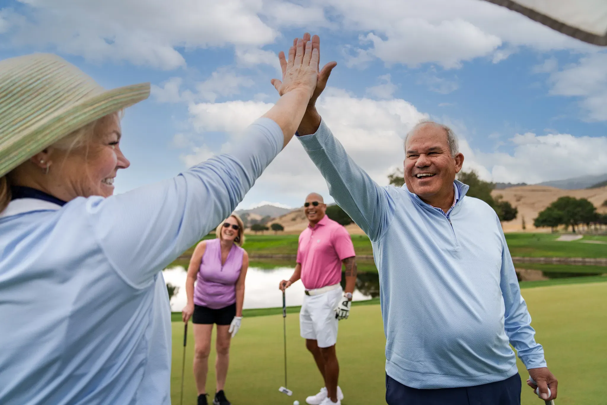 Trilogy Homeowners Playing Golf
