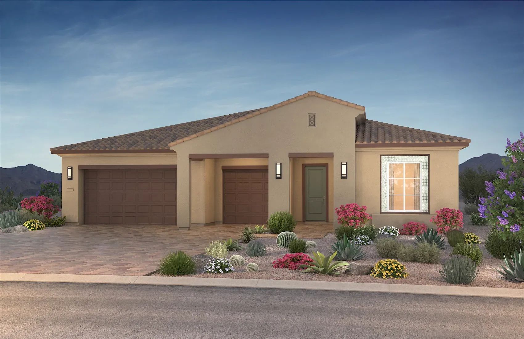 Exterior A; Color Scheme 3