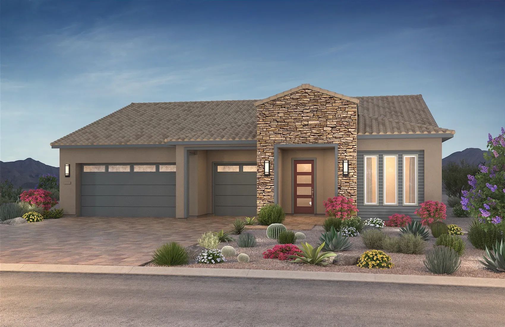 Exterior D; Color Scheme 14
