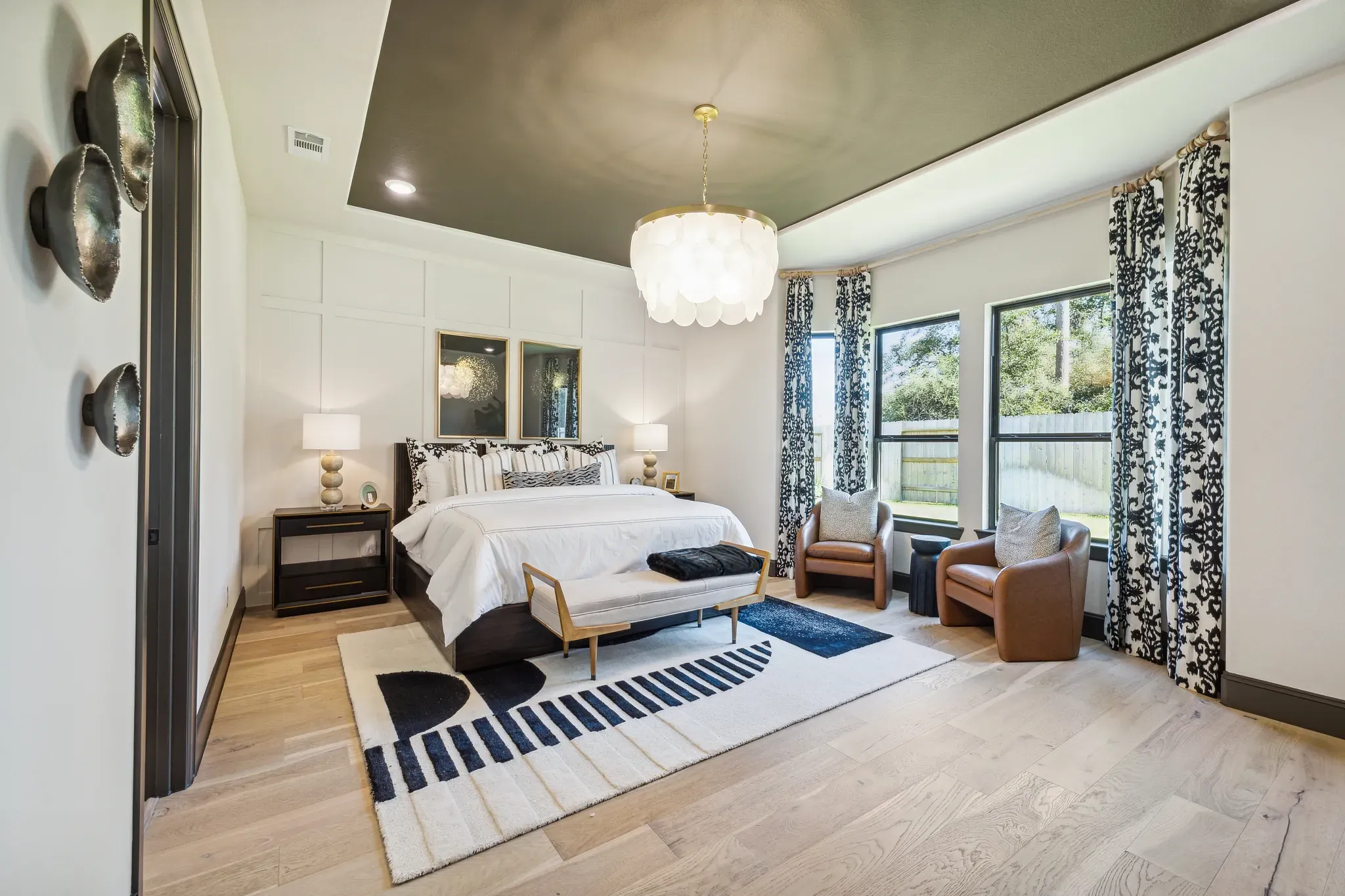 Plan 6020 model at Evergreen - primary bed