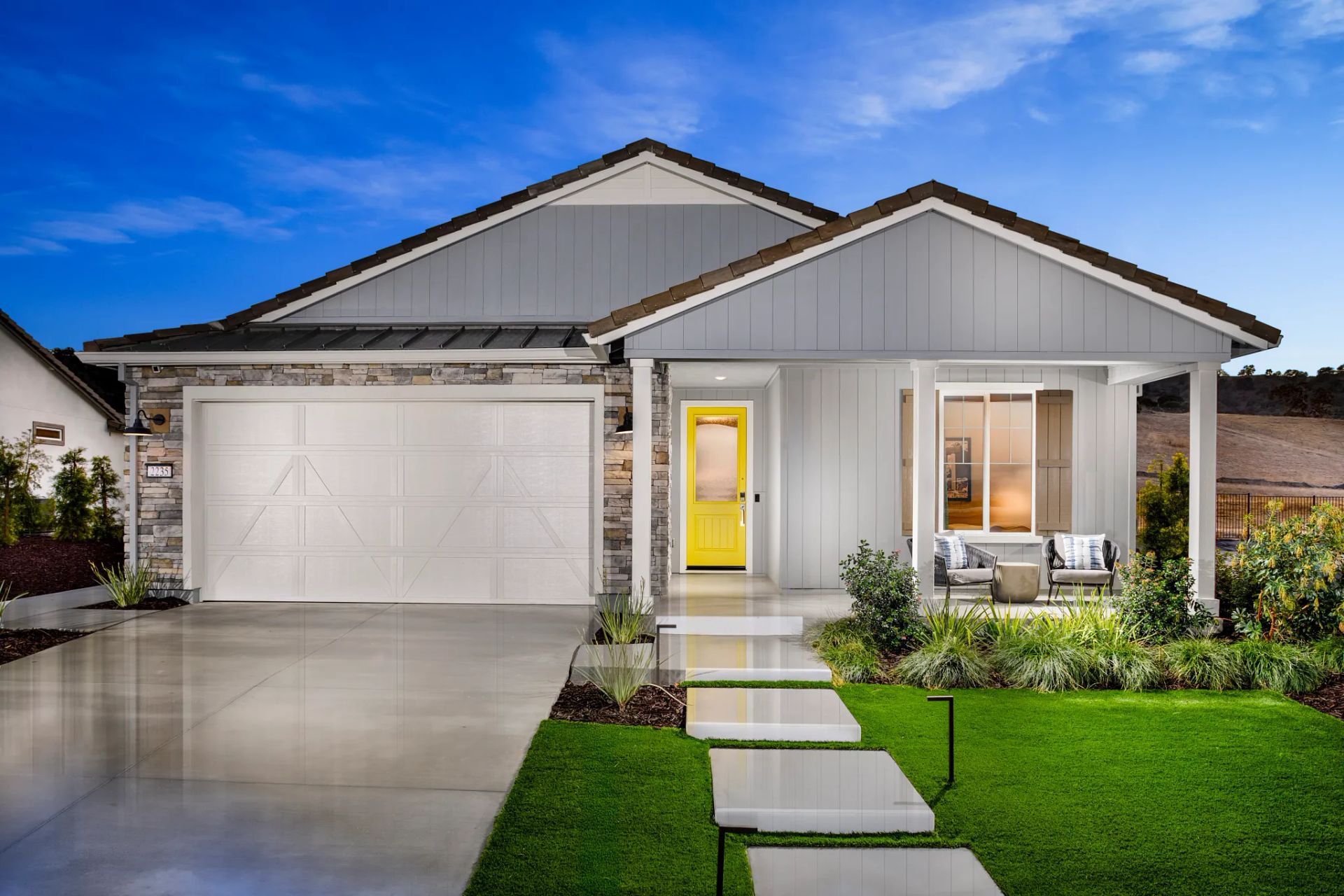 Exterior of the Connect Model Home