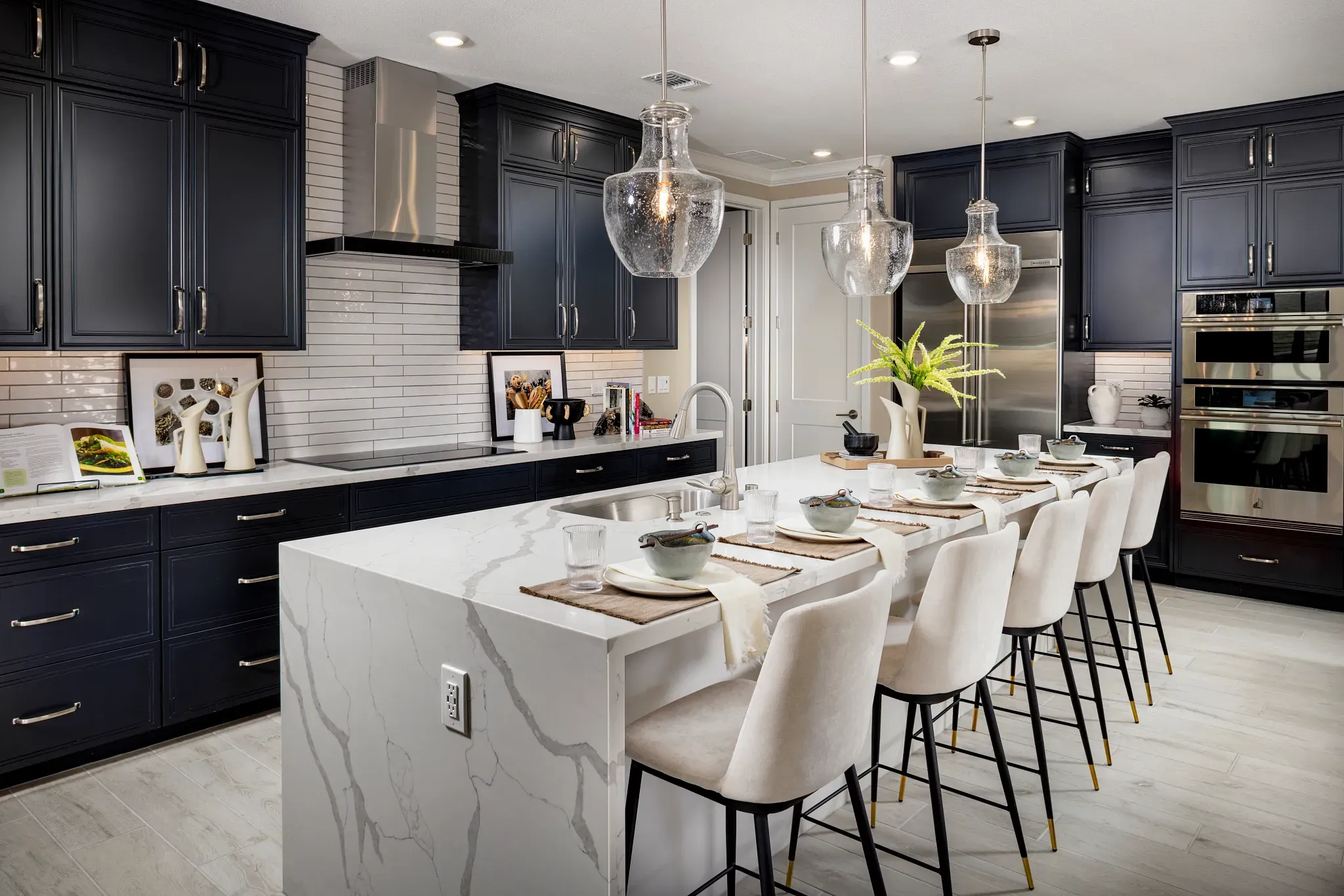 Kitchen of the Connect Model Home