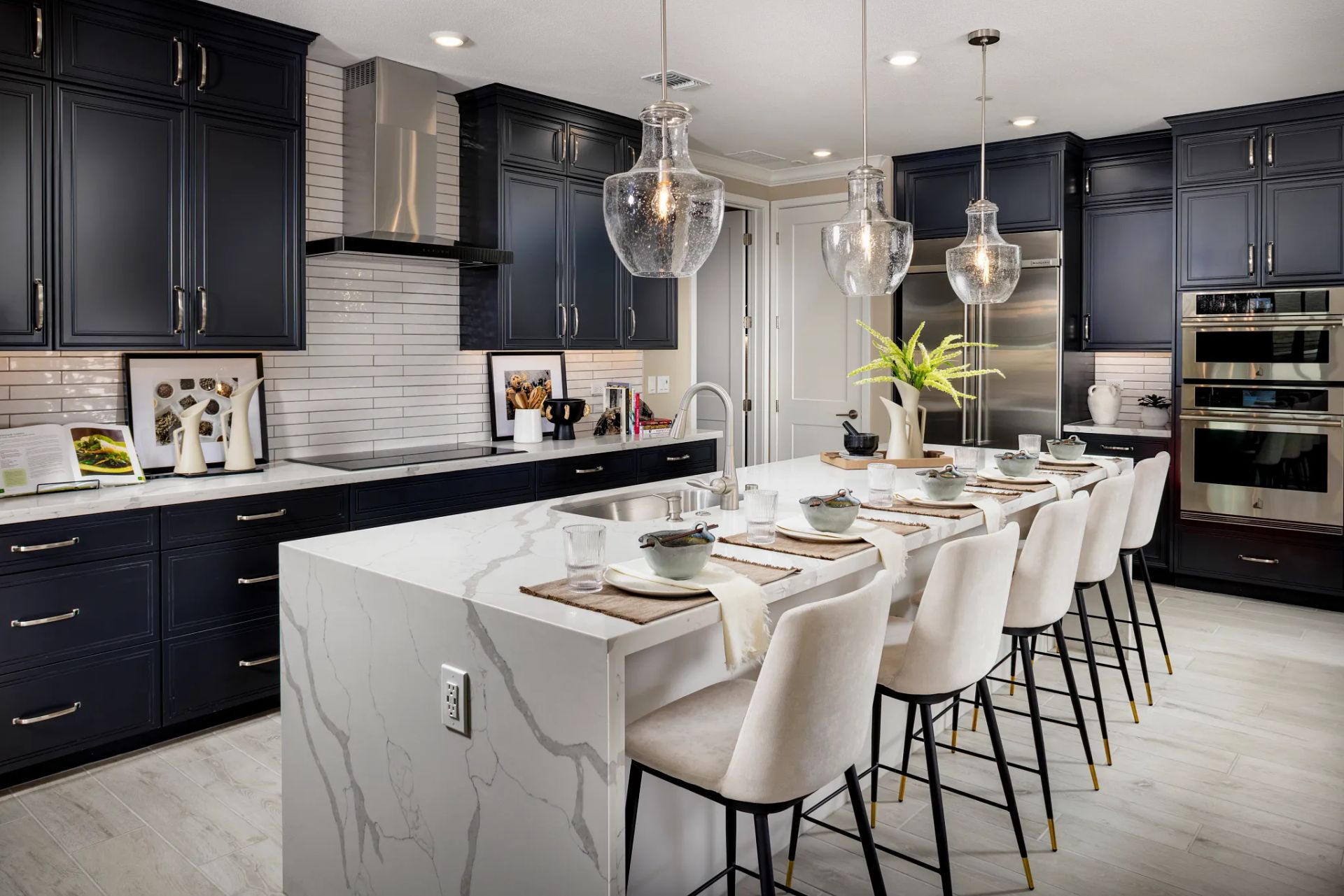 Kitchen of the Connect Model Home